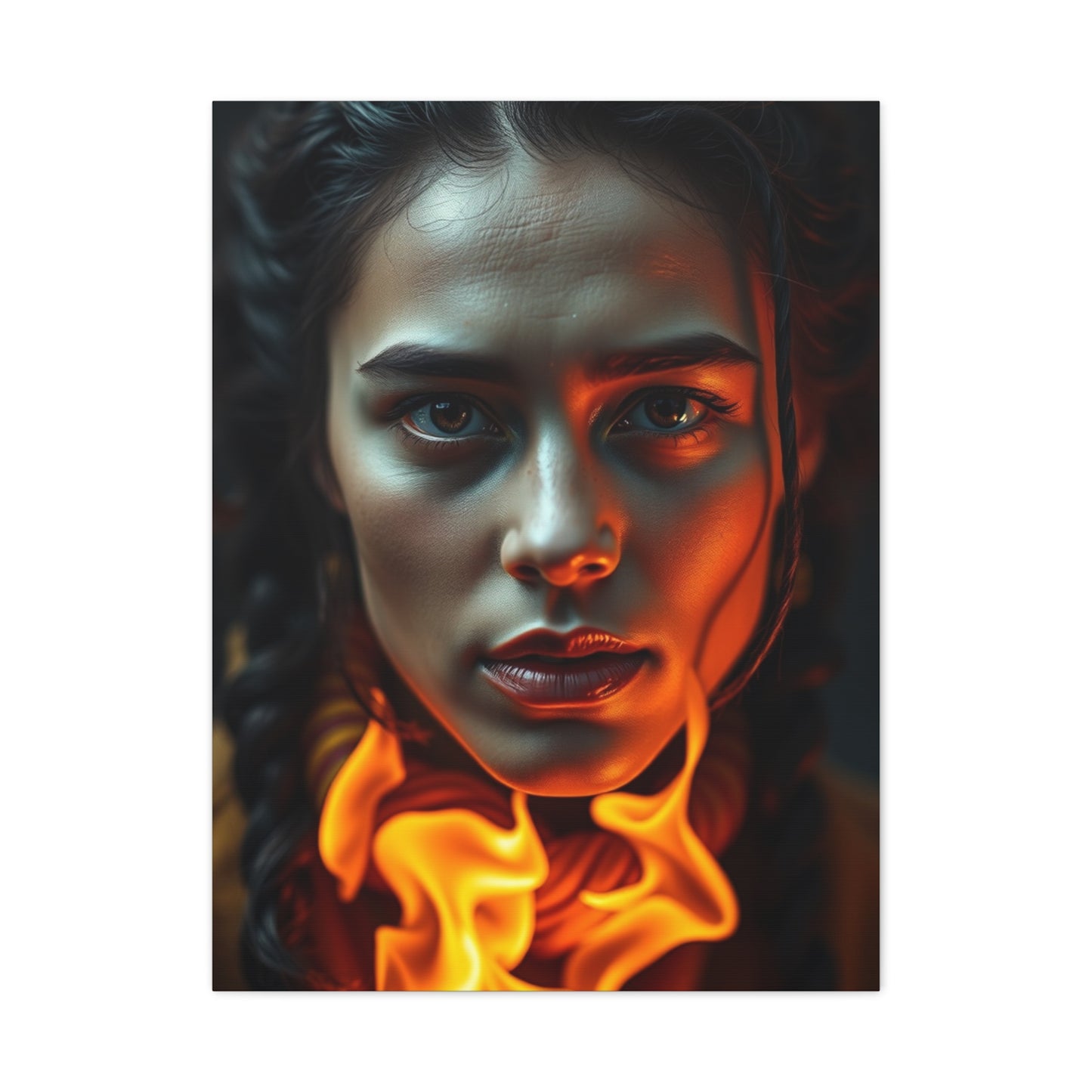 Vibrant Glow Tapestry Wall Art & Canvas Print