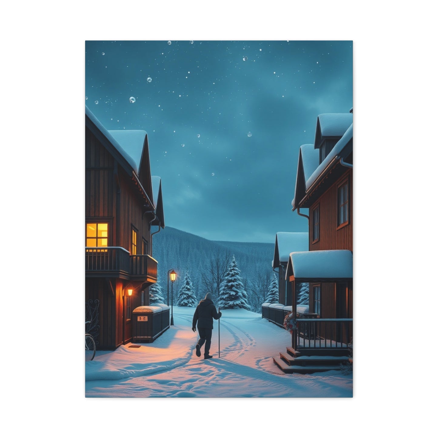 Nordic Ethereal Canvas Wall Art & Canvas Print