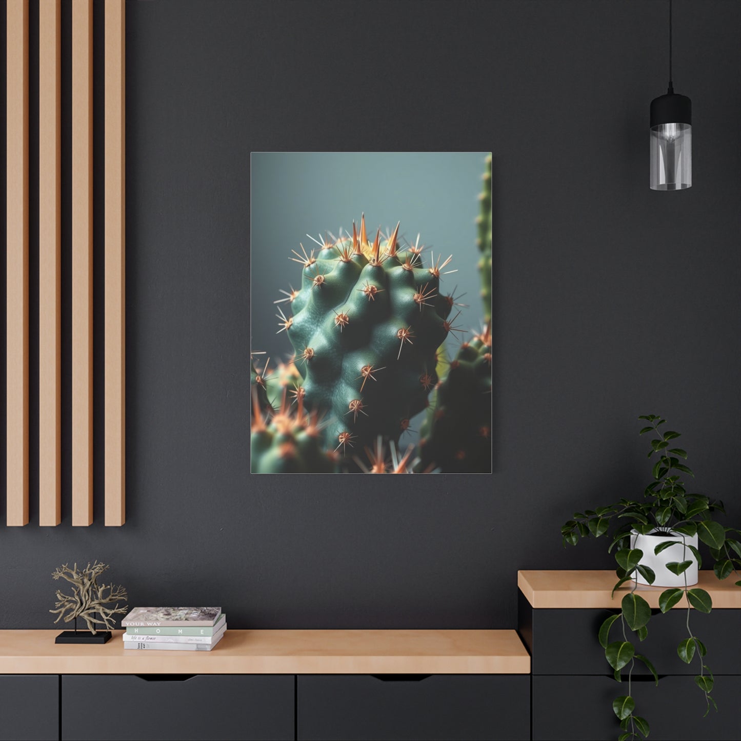 Cactus Harmony Canvas Wall Art & Canvas Print