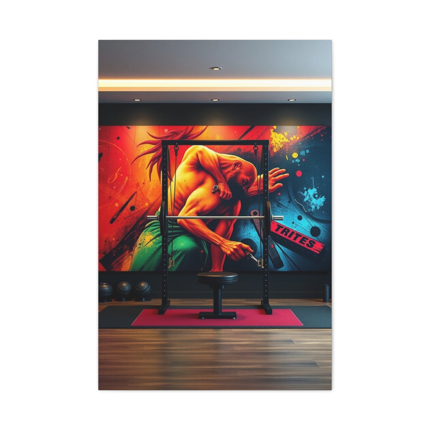 Opulent Fitness Canvas Wall Art & Canvas Print