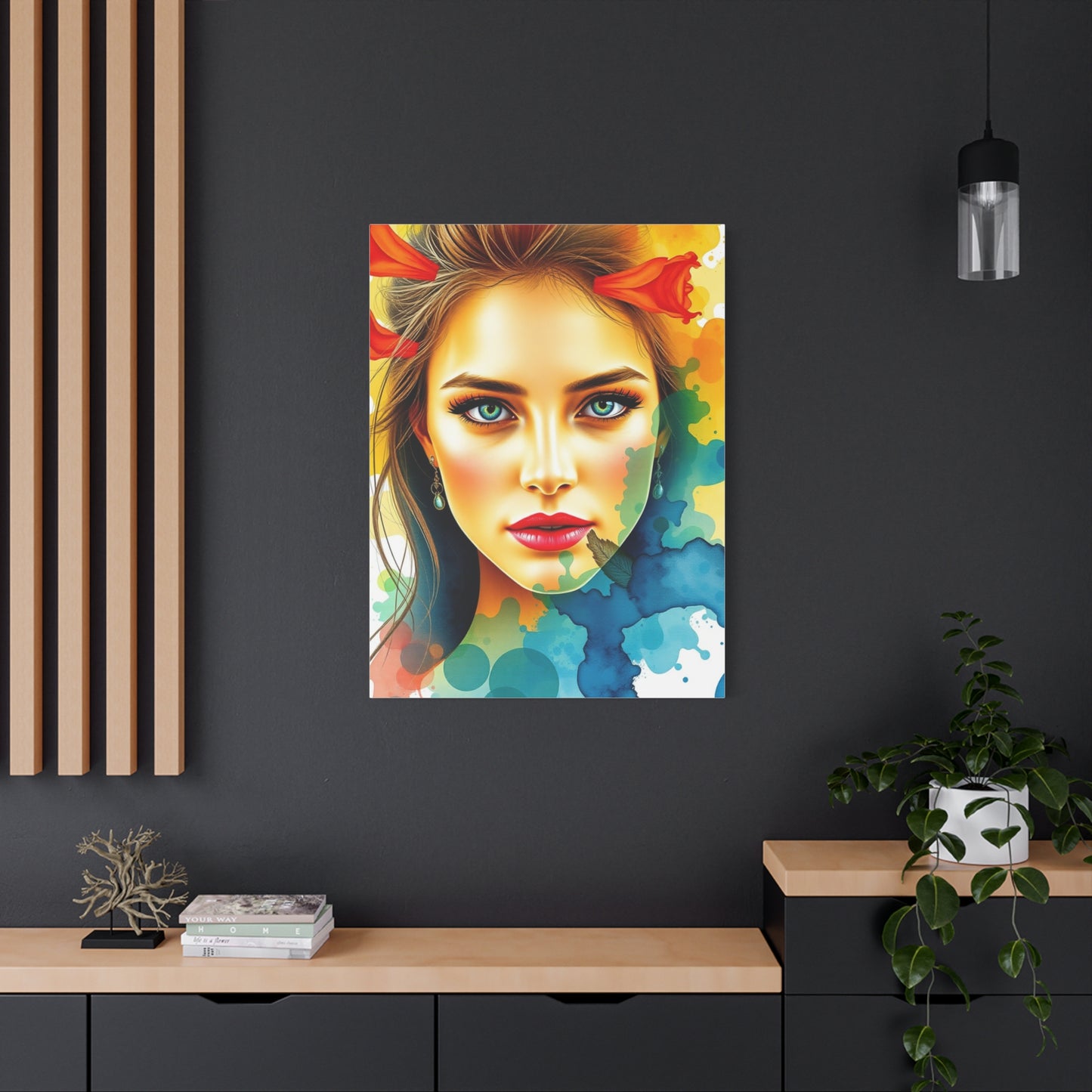 Supreme Watercolor Art Collection Wall Art & Canvas Print