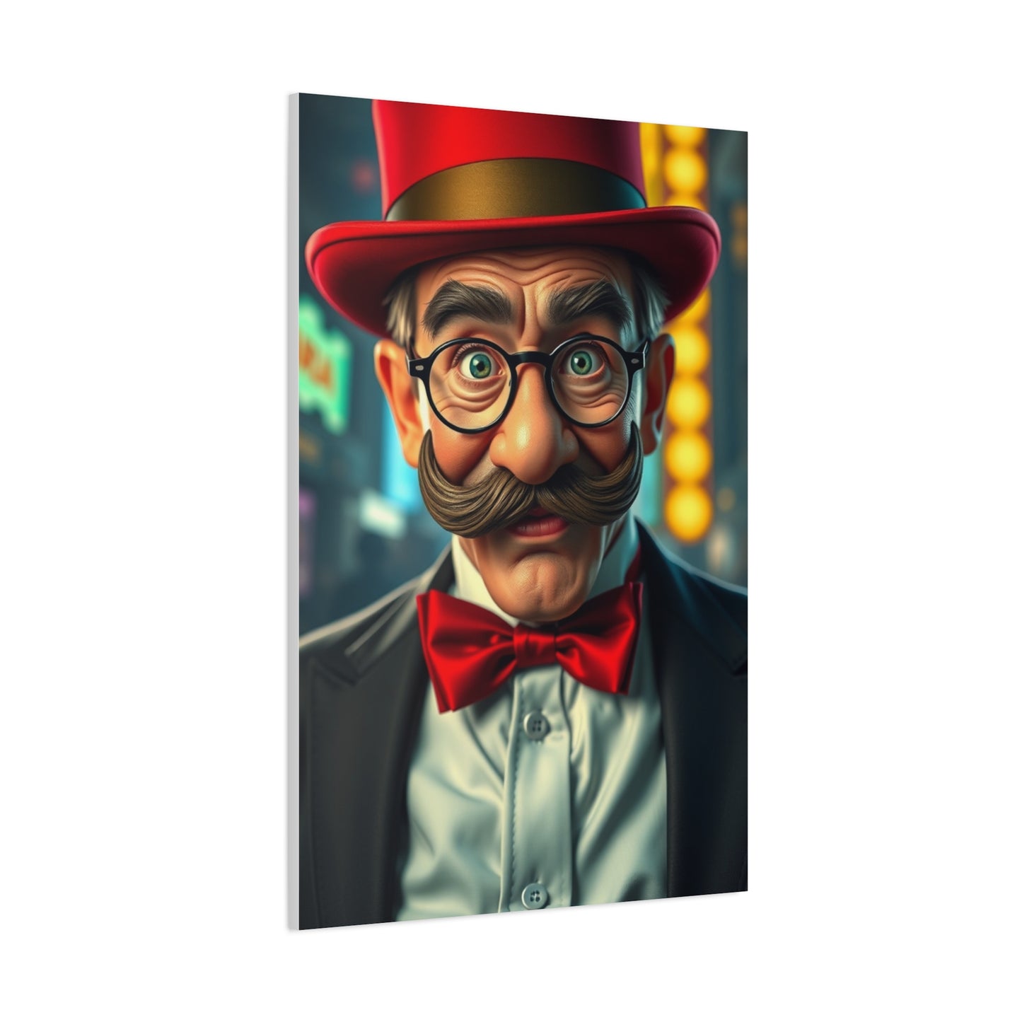 Collection Rich Uncle Pennybags Art Art Wall Art & Canvas Print