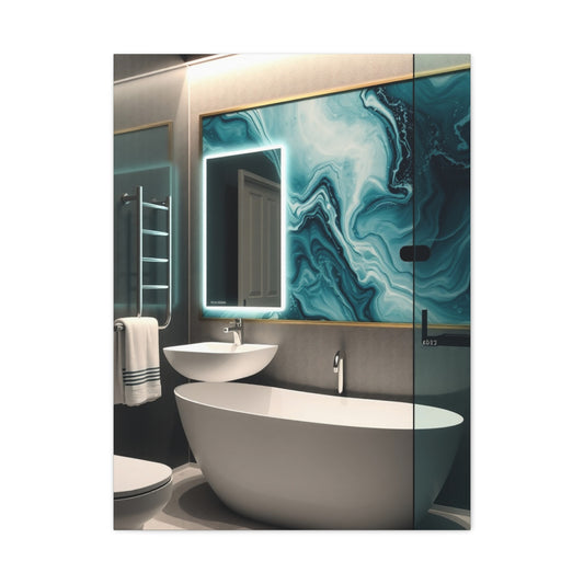 Exquisite Bathscape Artistry Wall Art & Canvas Print