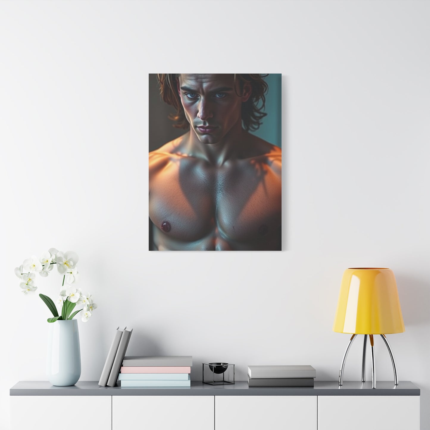 Viridian Essence Portraiture wall art & canvas print