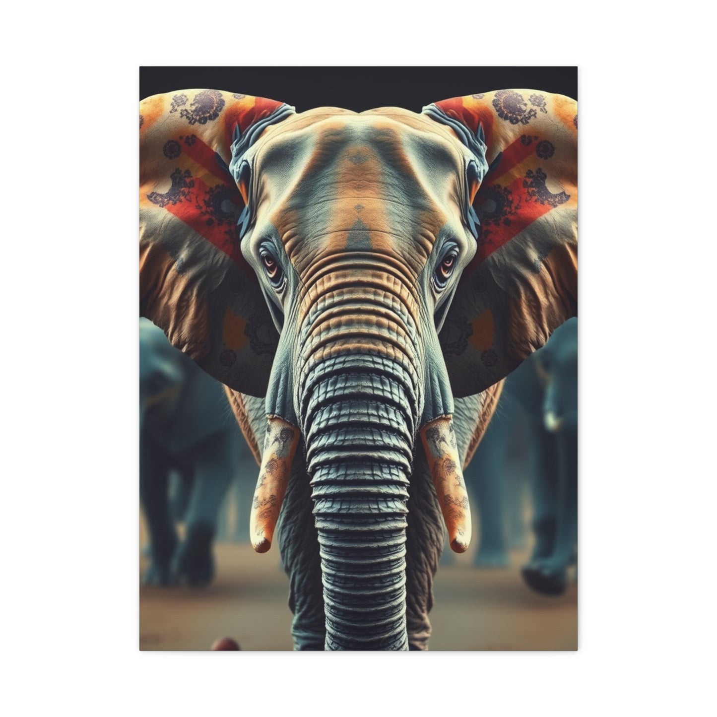 Regal Elephantine Reverie Wall Art & Canvas Print