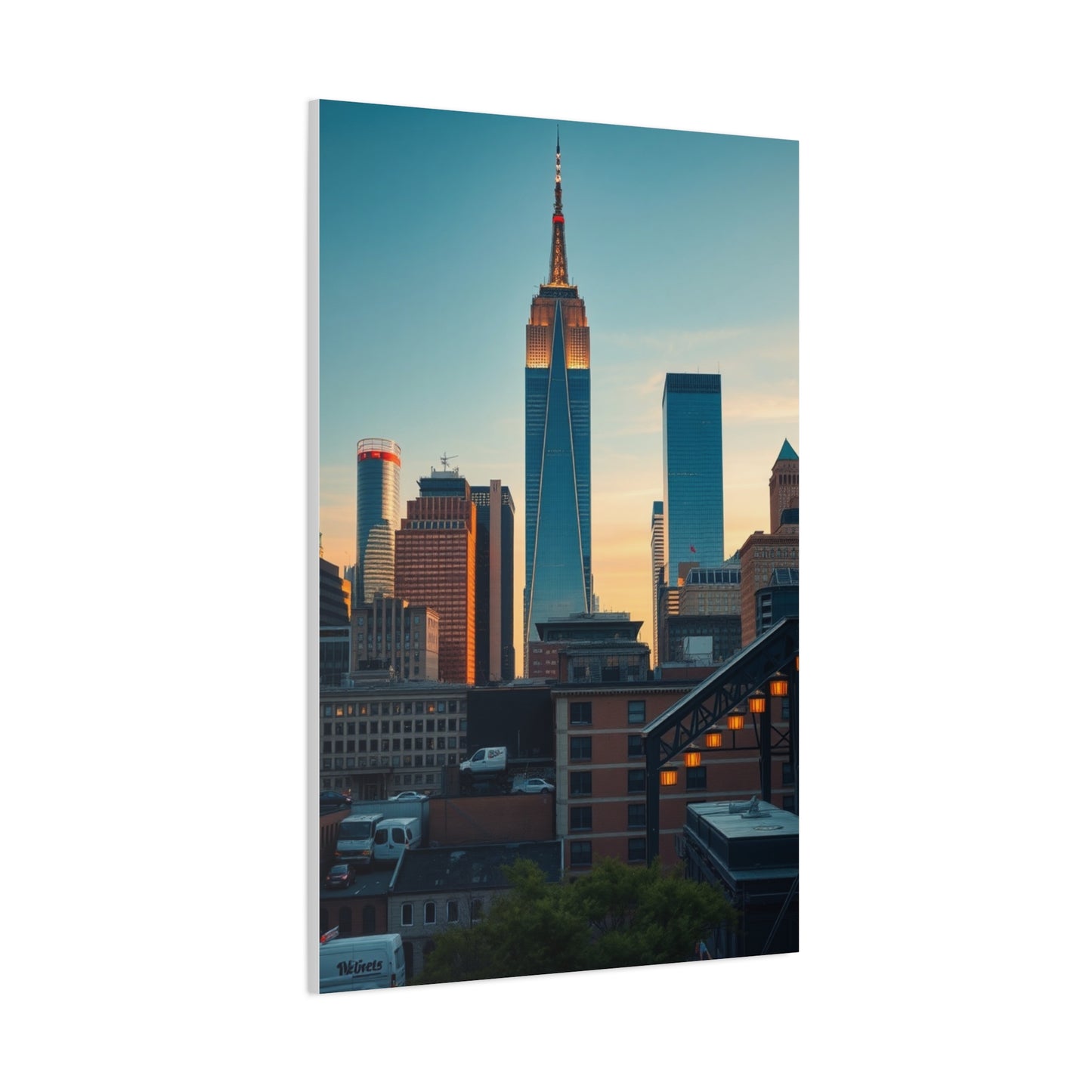 Skyward Promenade Elegance Wall Art & Canvas Print