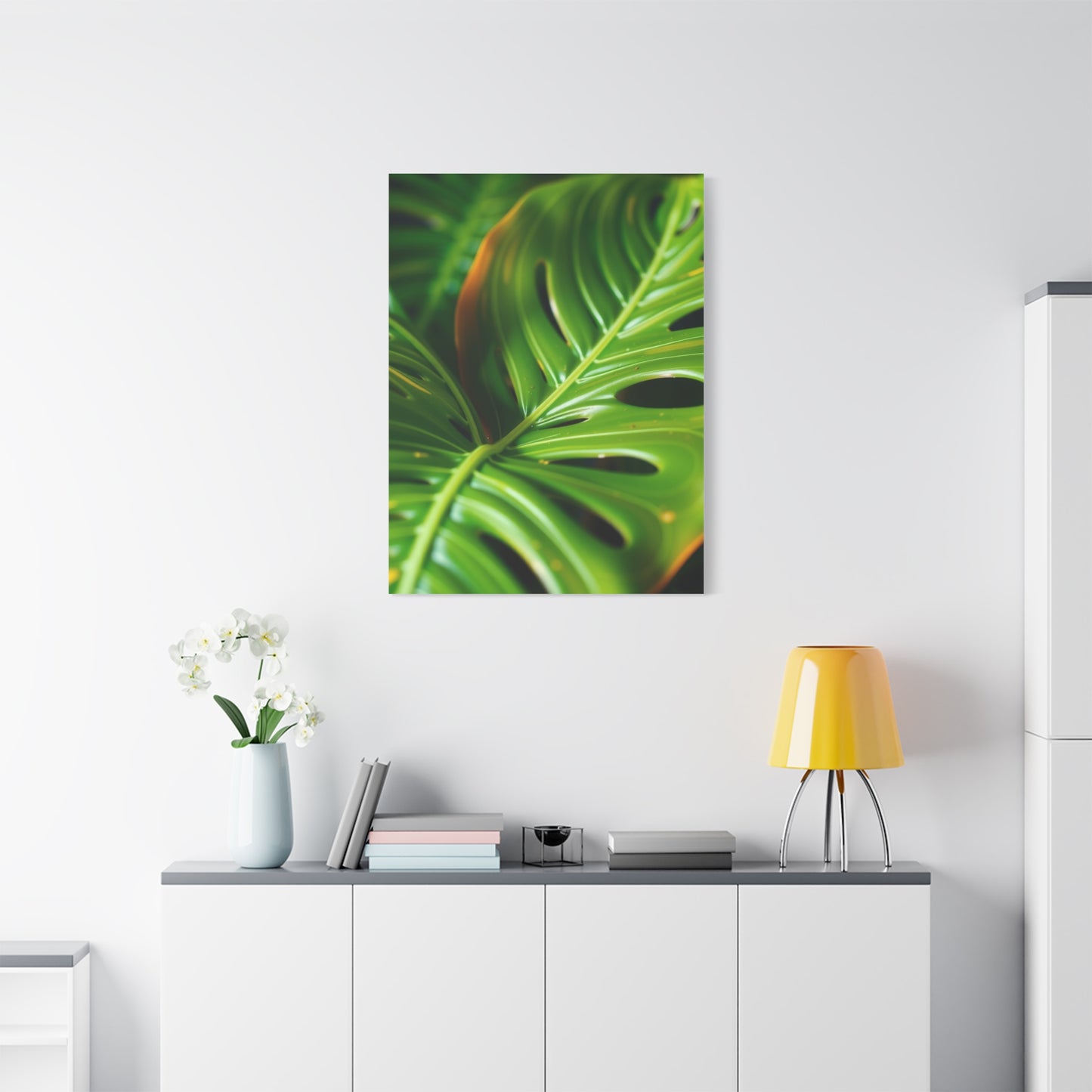 Supreme Monstera Plant Art Collection Wall Art & Canvas Print