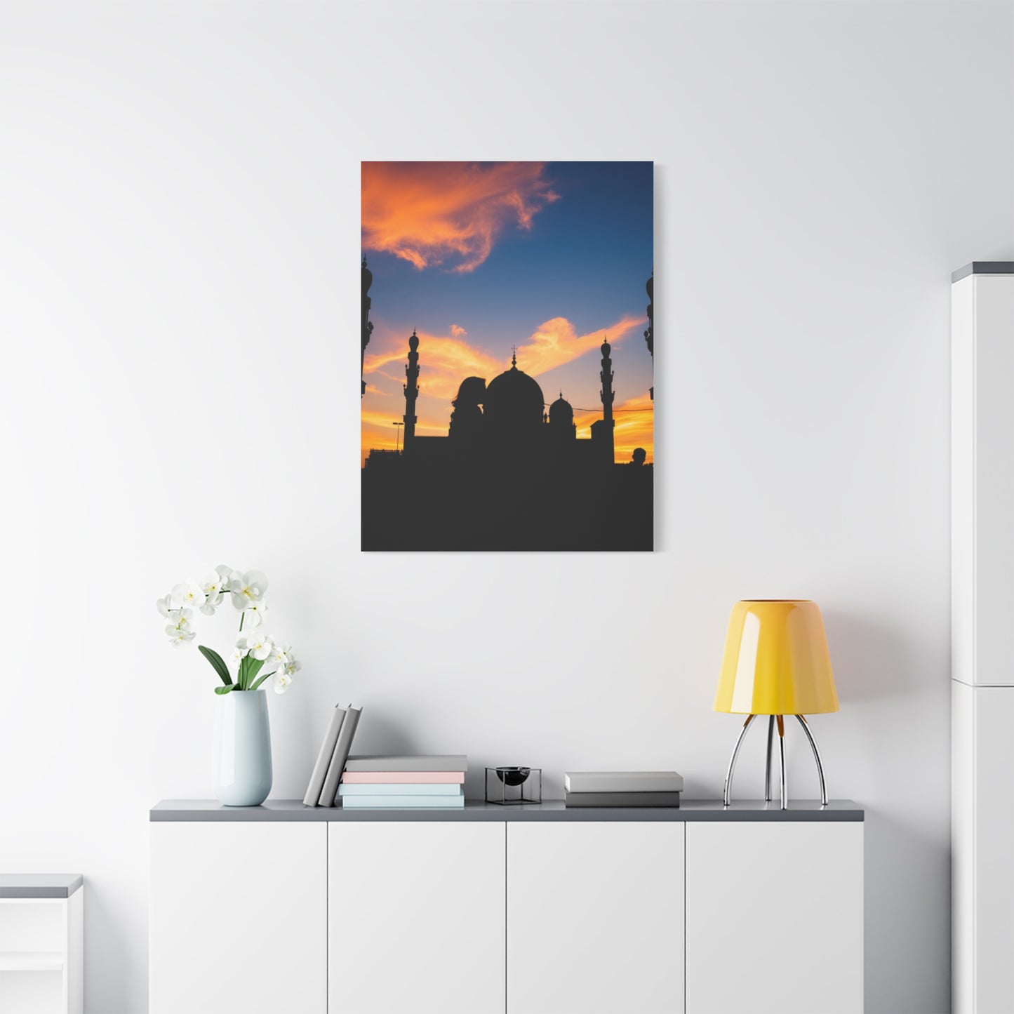 Masterpiece Silhouettes Art Vision Wall Art & Canvas Print