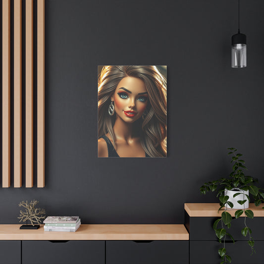 Barbiecore Art Luxury Canvas Wall Art & Canvas Print