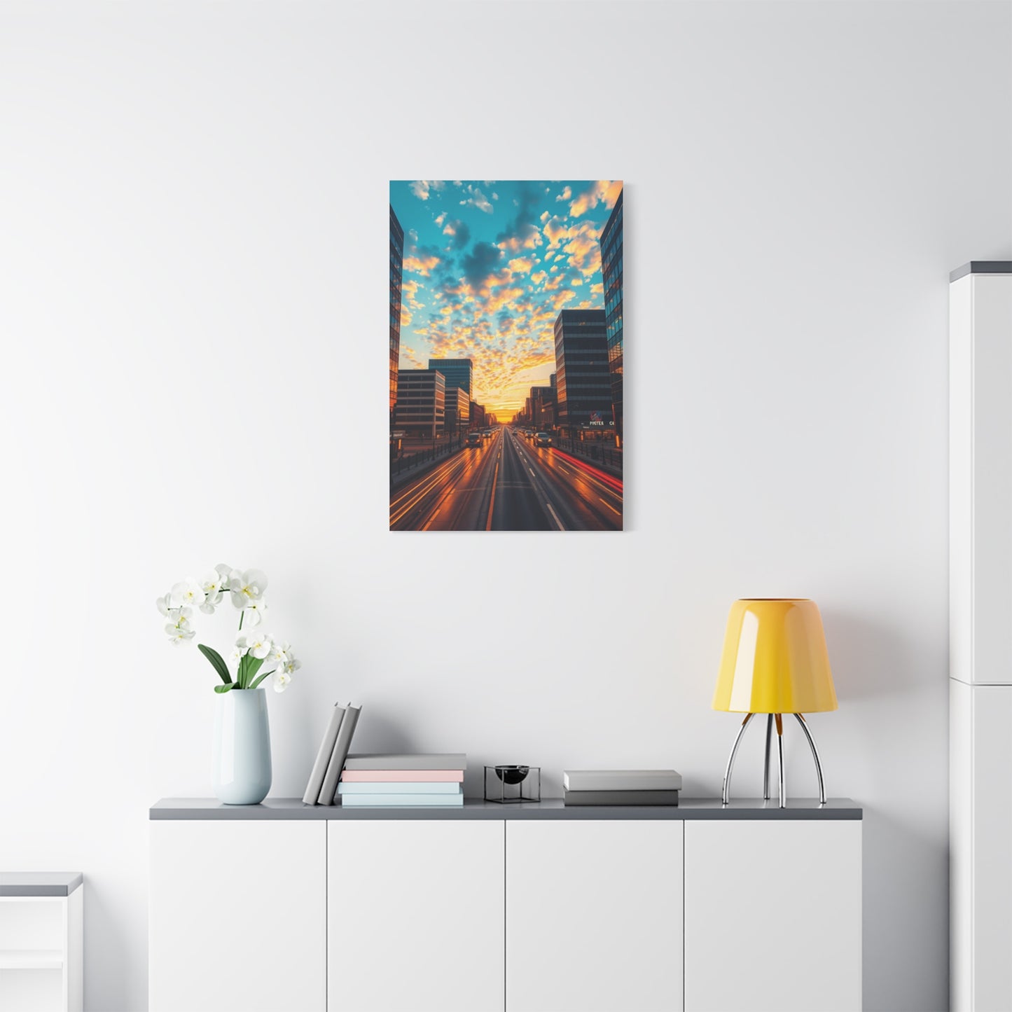 Elite Michigan Sky Media Art Vision Wall Art & Canvas Print