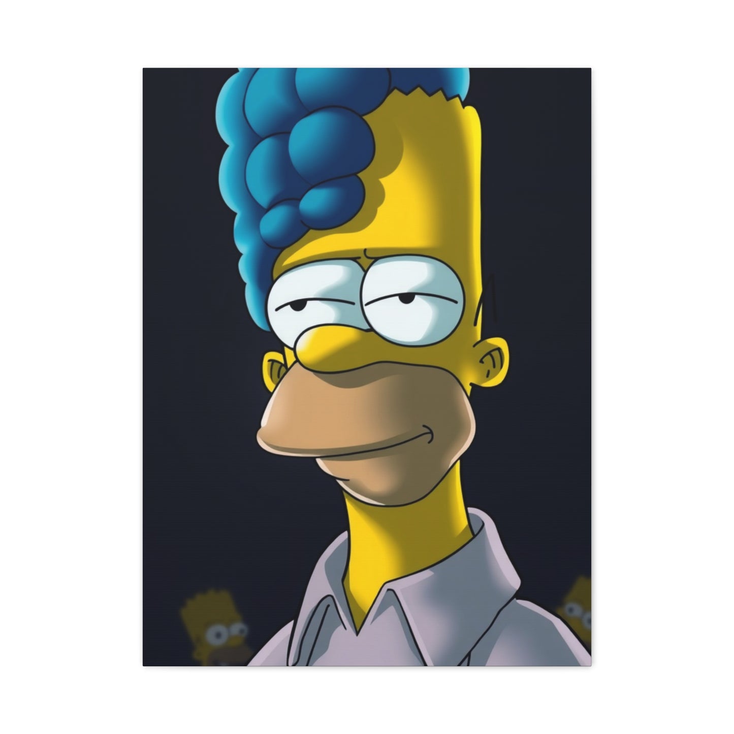 Vision The Simpsons Art Art Wall Art & Canvas Print