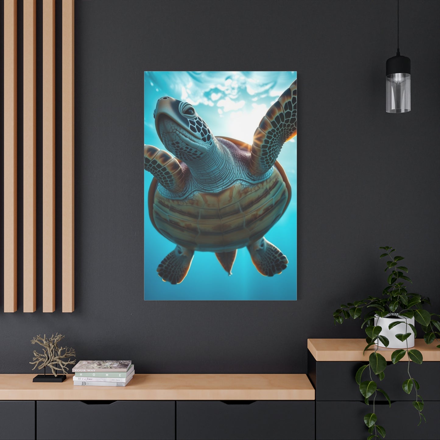 Aqua Sovereign Tableau Wall Art & Canvas Print
