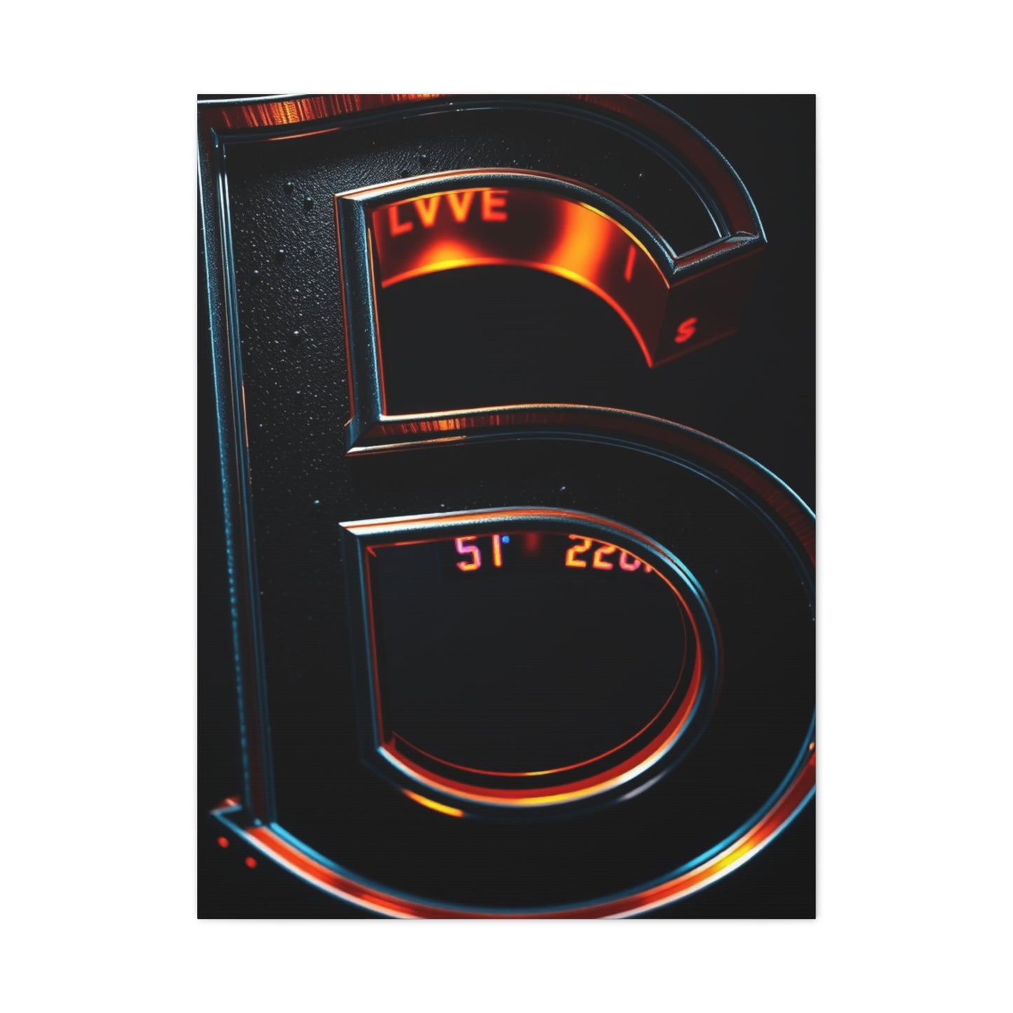 Alphabet & Letter Art Refined Canvas Wall Art & Canvas Print