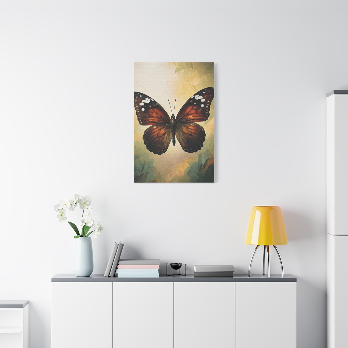 Vintage Nature Butterfly Illustration Wall Art & Canvas Prints