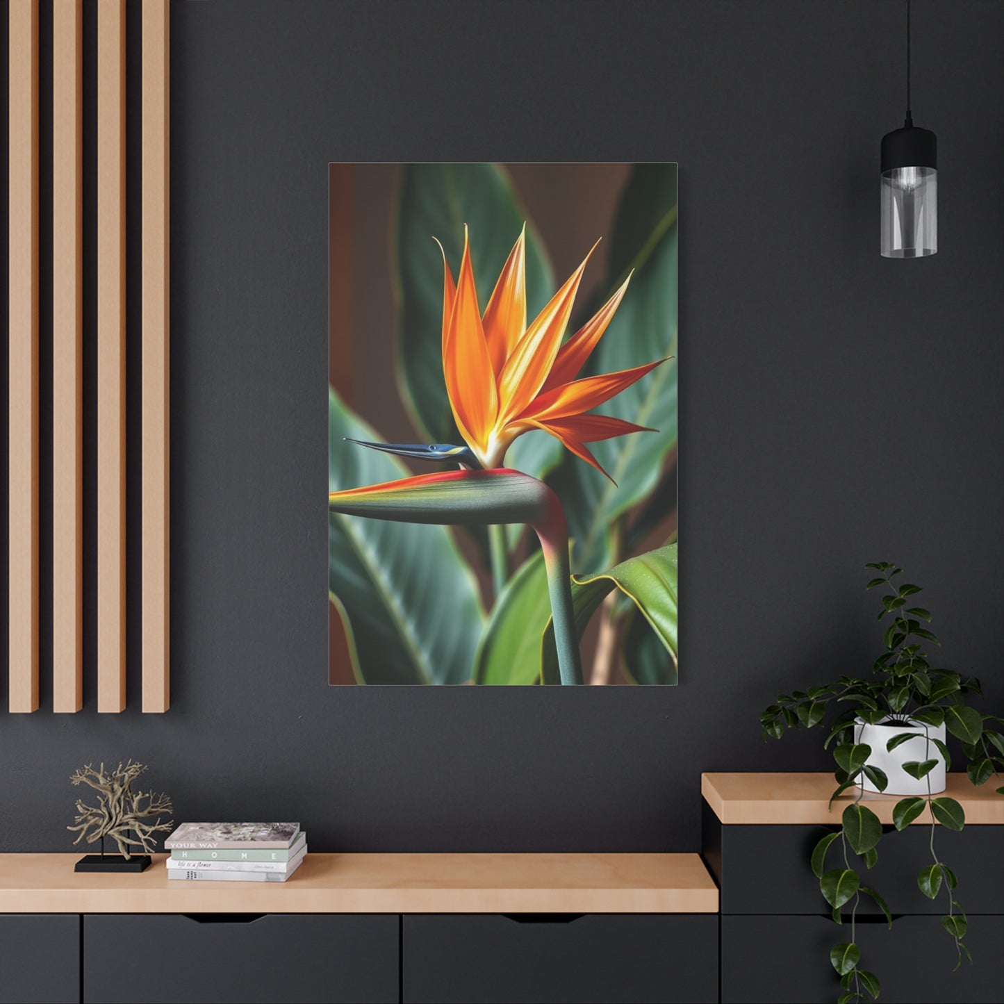 Elite Bird of Paradise Plant Art Vision Wall Art & Canvas Print