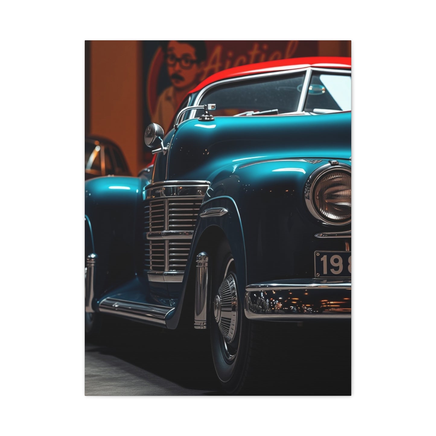 Classic Car Reverie Canvas Wall Art & Canvas Print