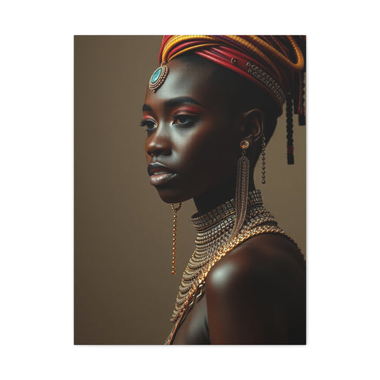 Elite Afrofuturism Art Vision Wall Art & Canvas Print