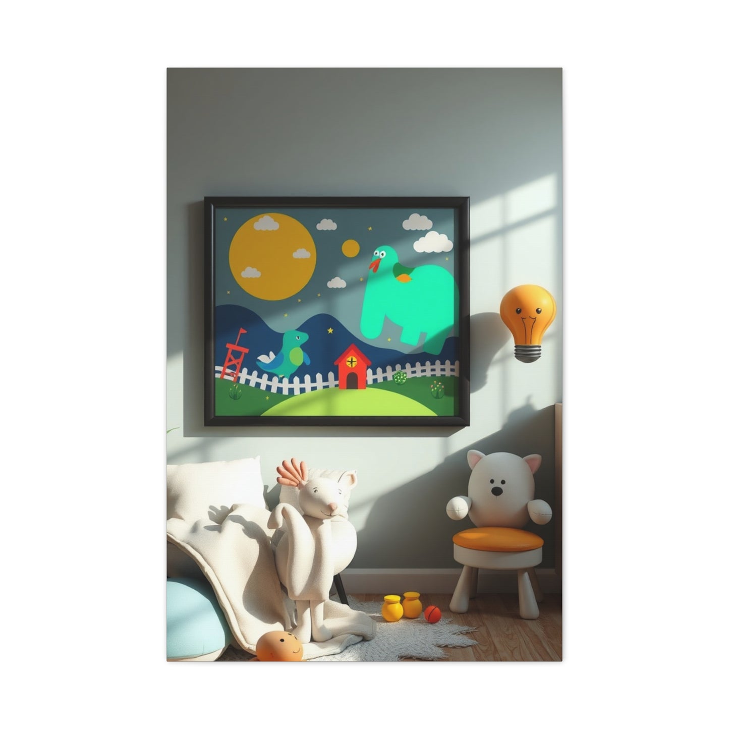 Luminous Fantasy Art Panel Wall Art & Canvas Print