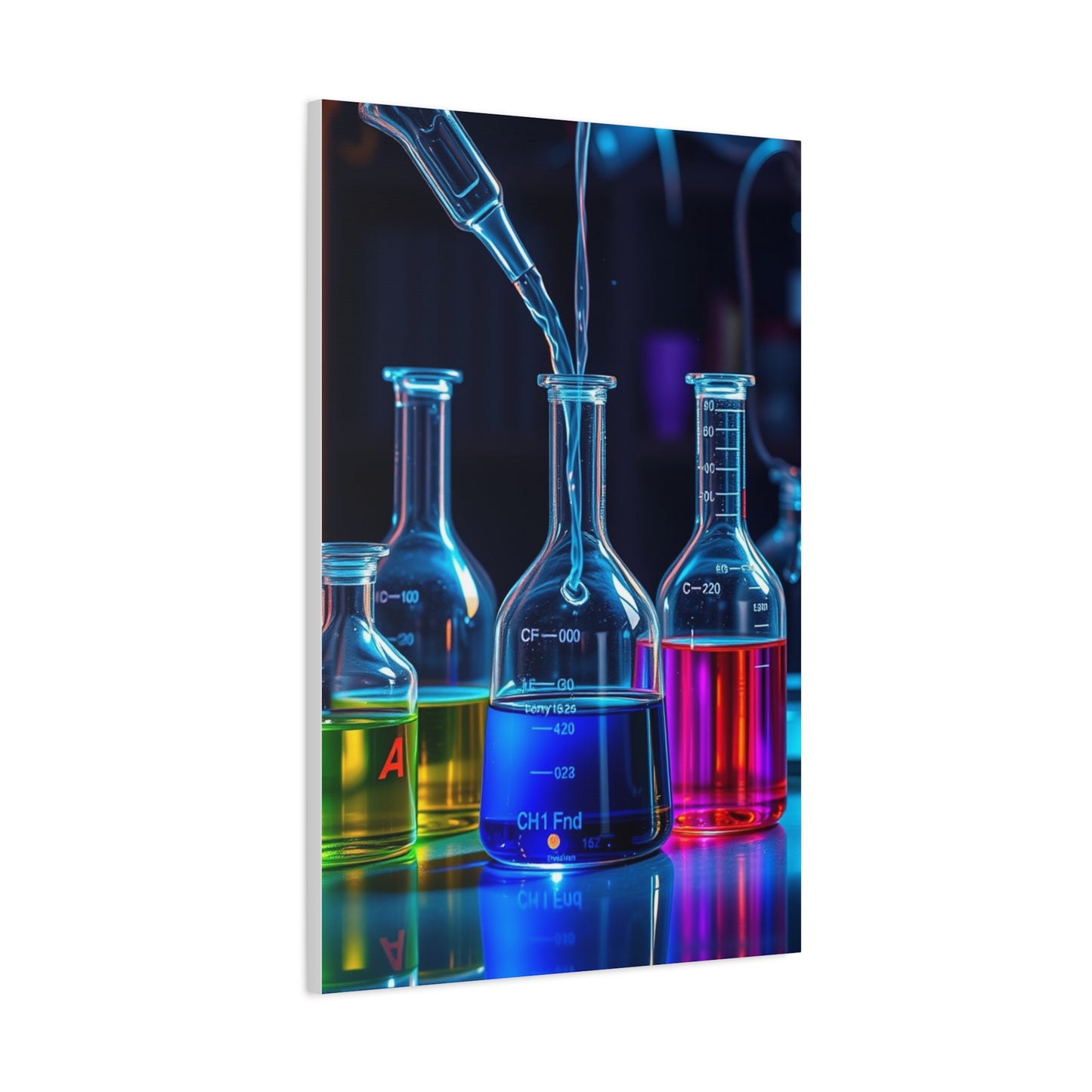 Chemistry Art Refined Canvas Wall Art & Canvas Print