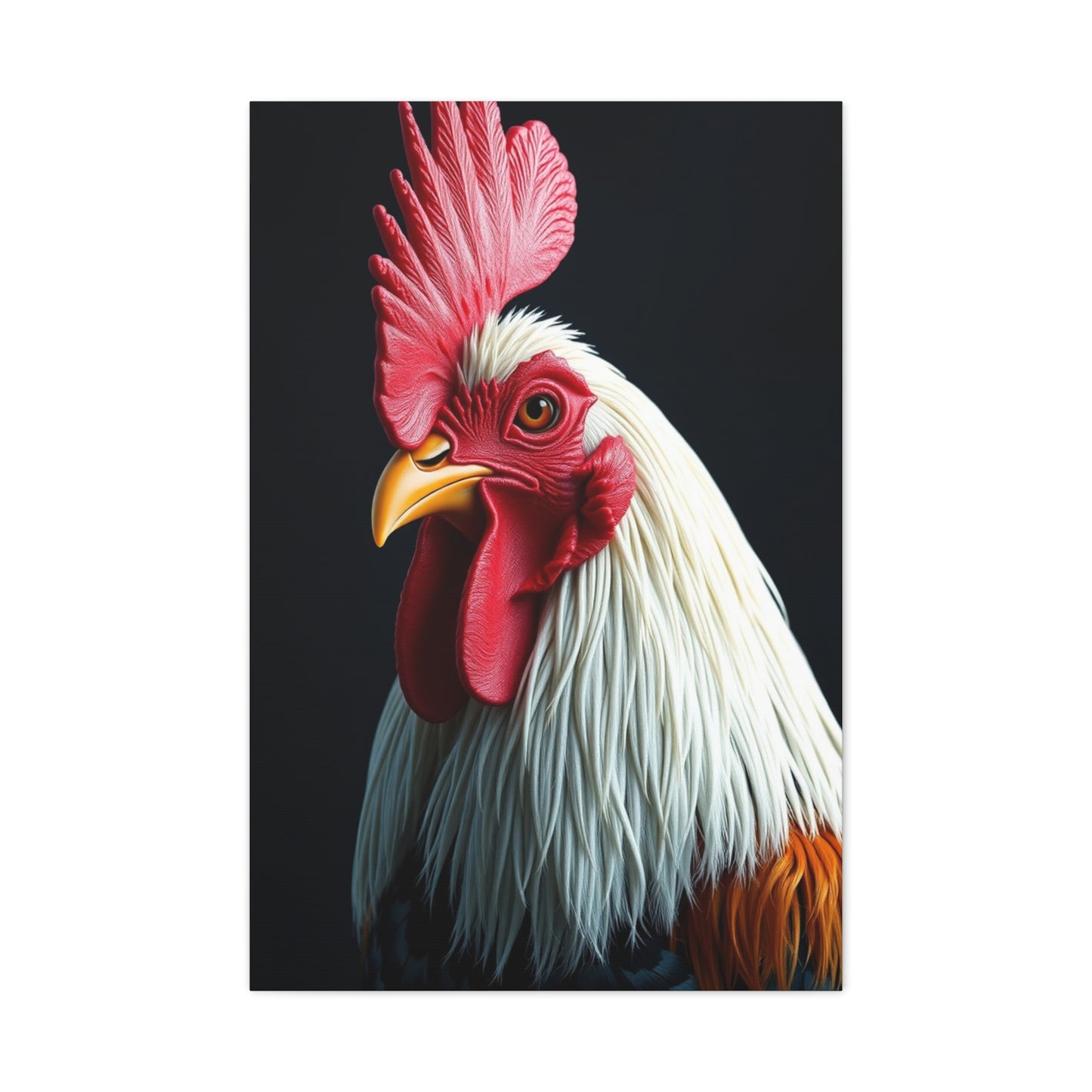 Chicken & Rooster Wall Art Refined Canvas Wall Art & Canvas Print