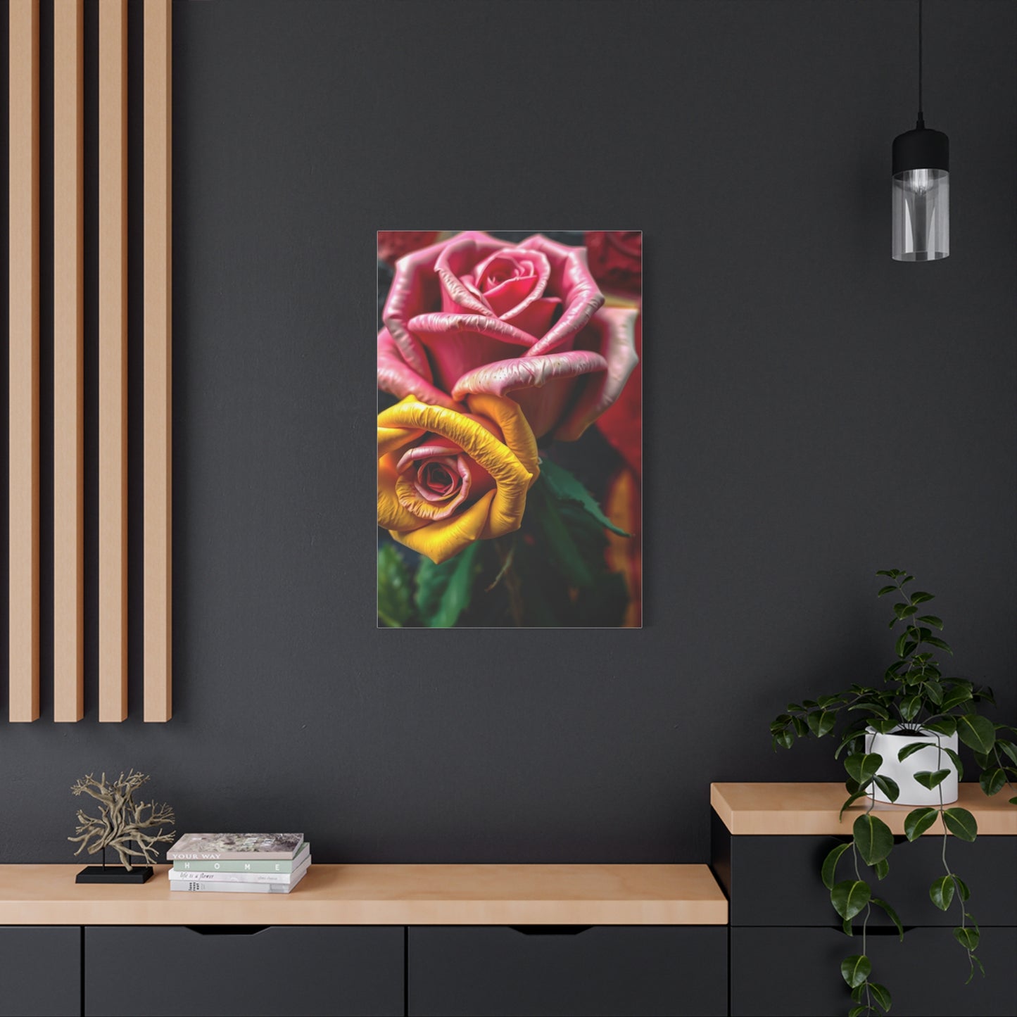 Urban Petals Reverie Canvas Wall Art & Canvas Print