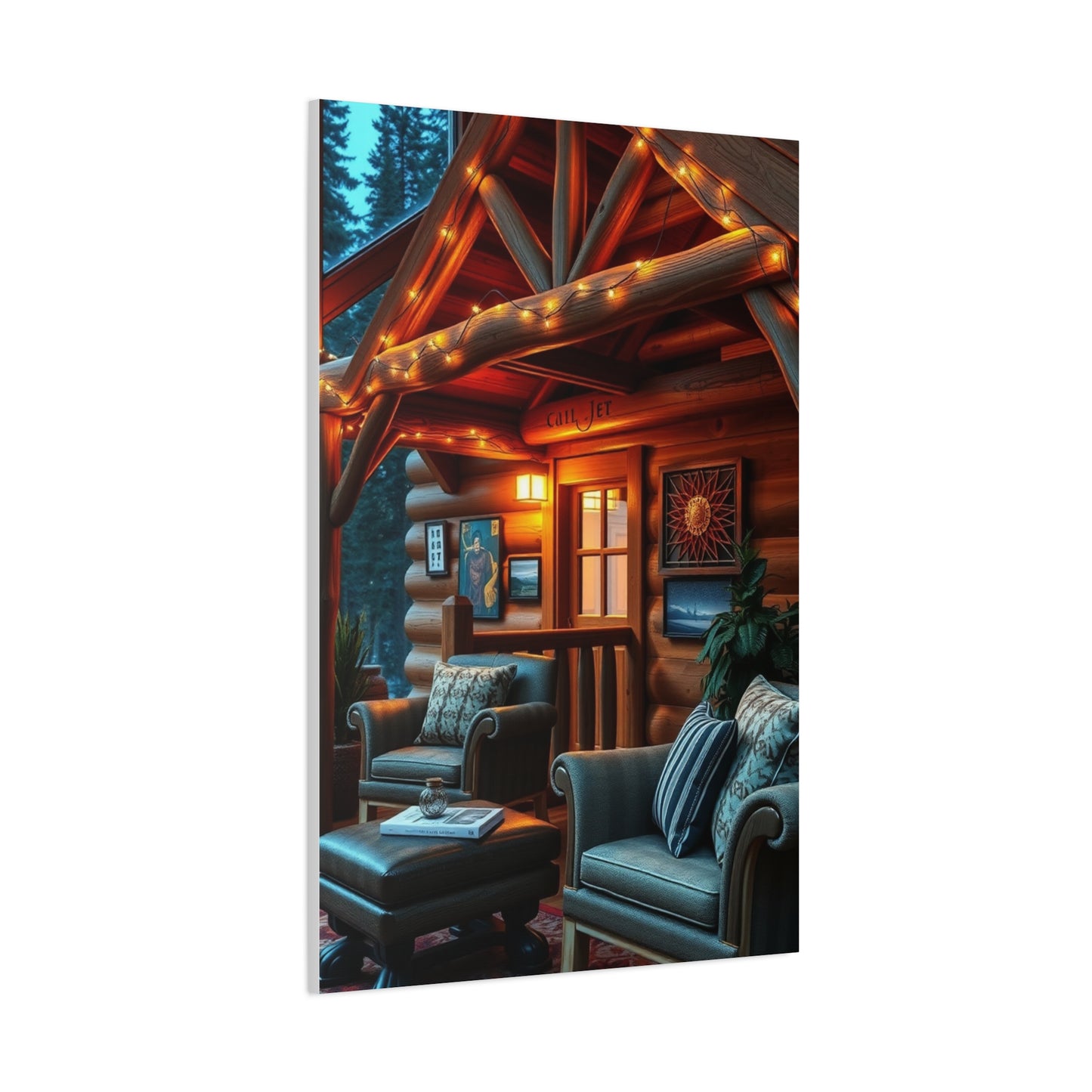 Masterpiece Cabin & Lodge Decor Art Vision Wall Art & Canvas Print