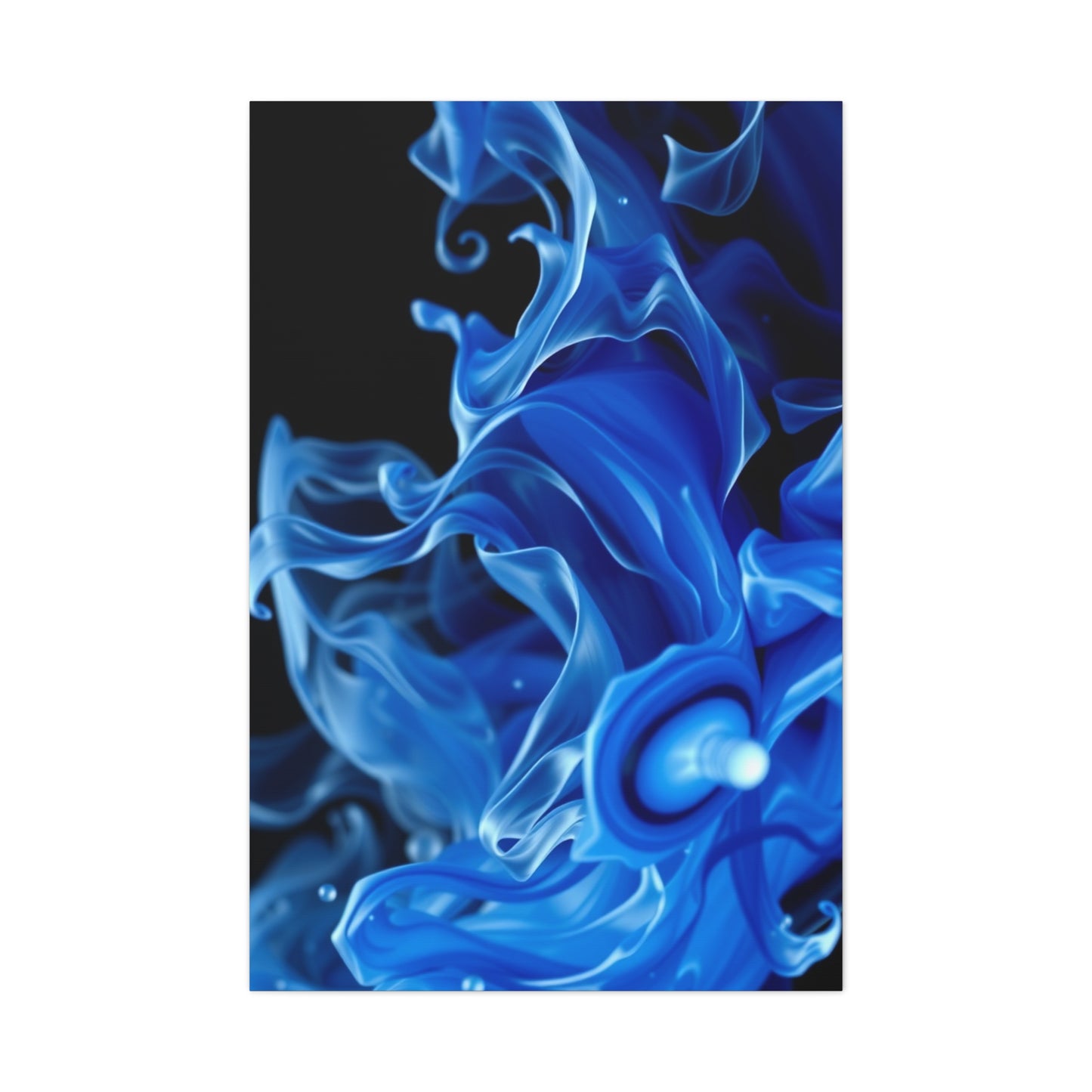 Collection Black, White & Blue Art Art Wall Art & Canvas Print