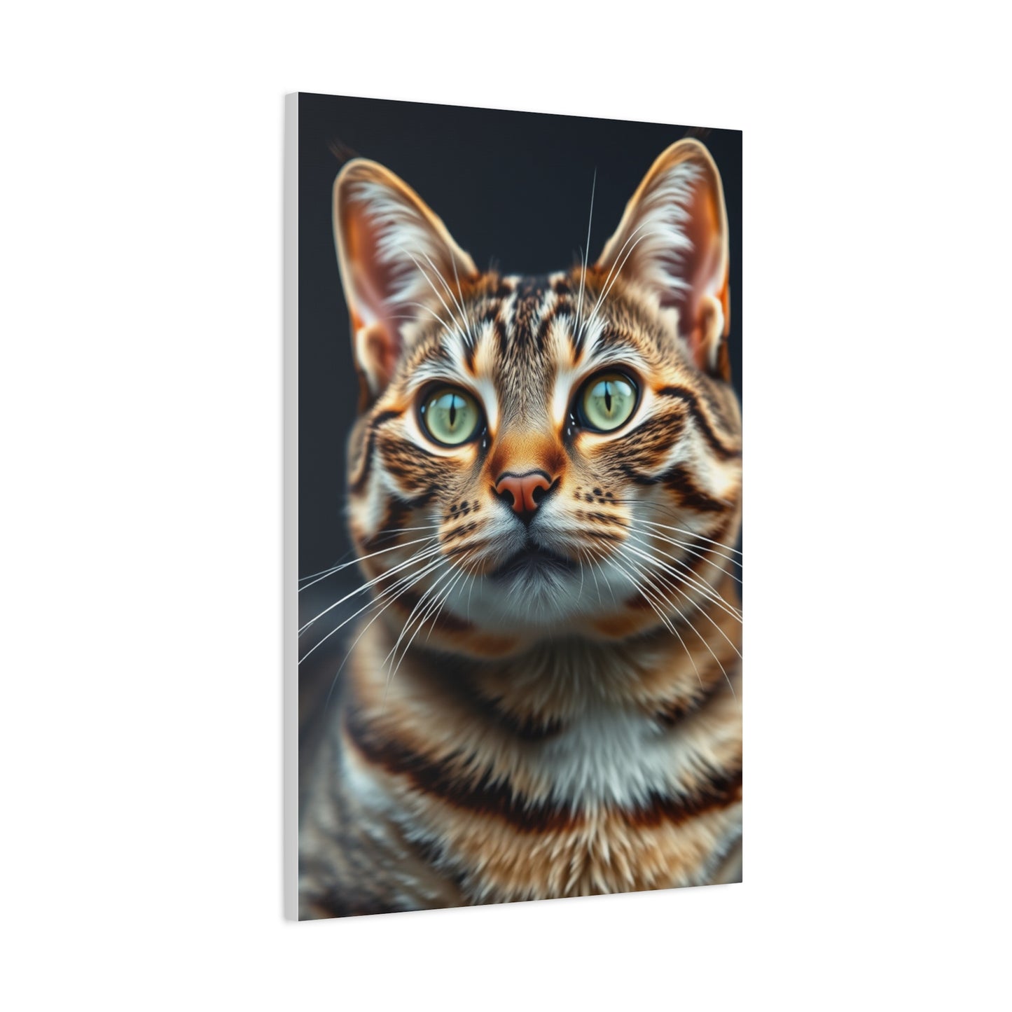 Tabby Cat Art Luxury Canvas Wall Art & Canvas Print