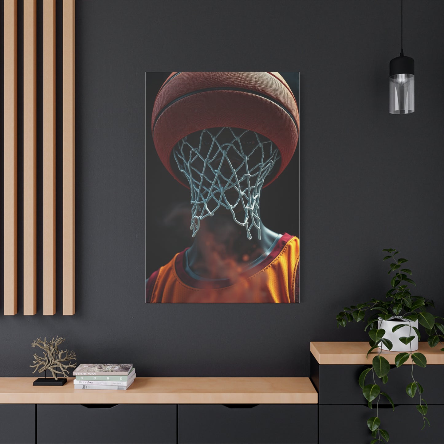 Basketball Art Refined Canvas Wall Art & Canvas Print