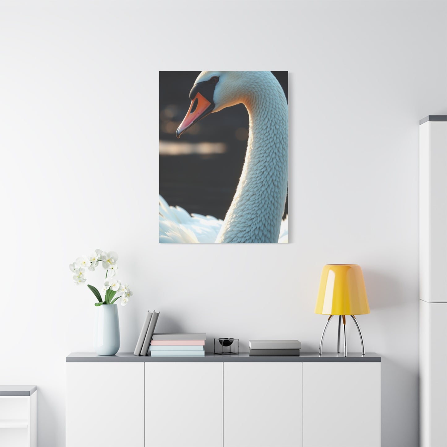 Swan Art Luxury Canvas Wall Art & Canvas Print
