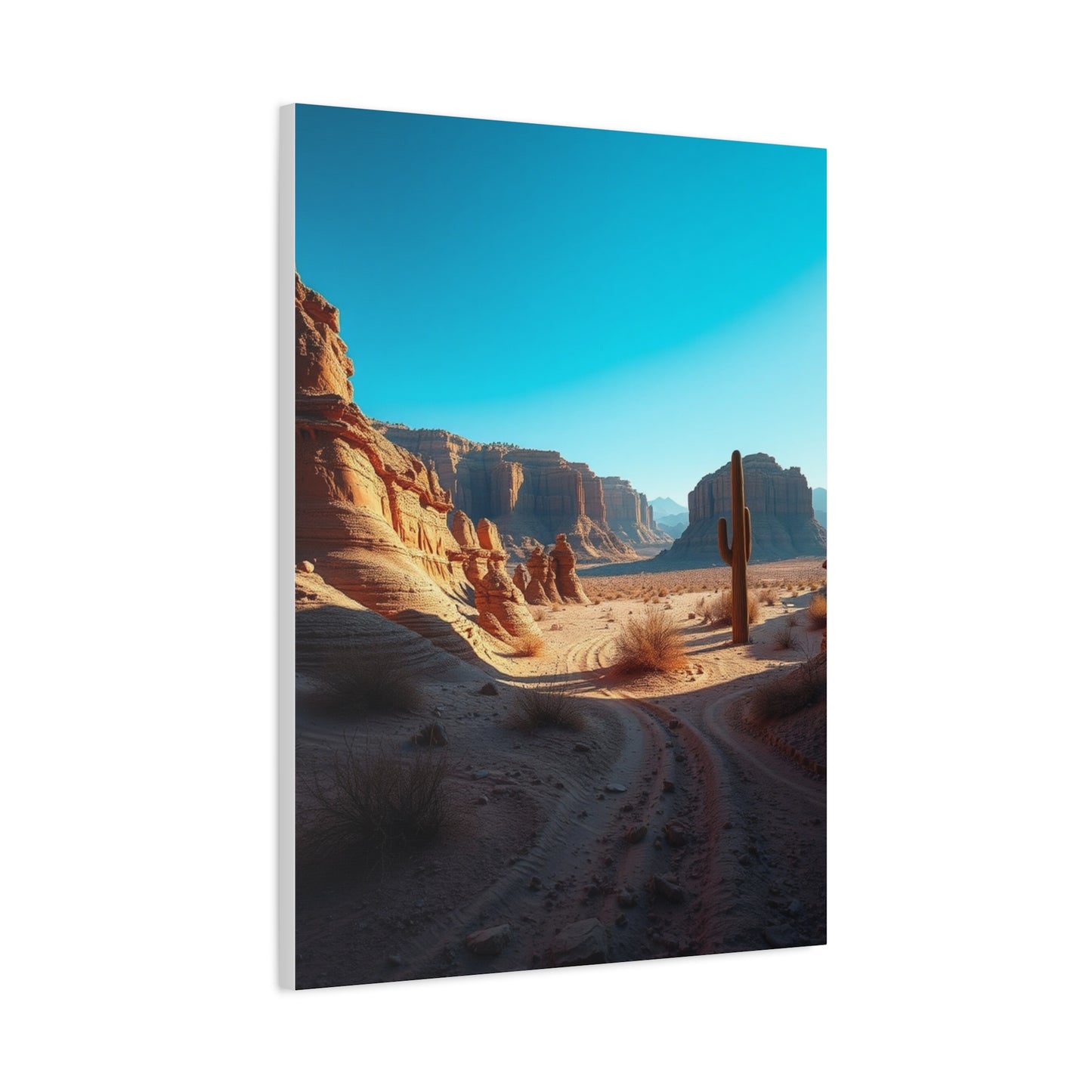 Sienna Horizon Painting Wall Art & Canvas Print