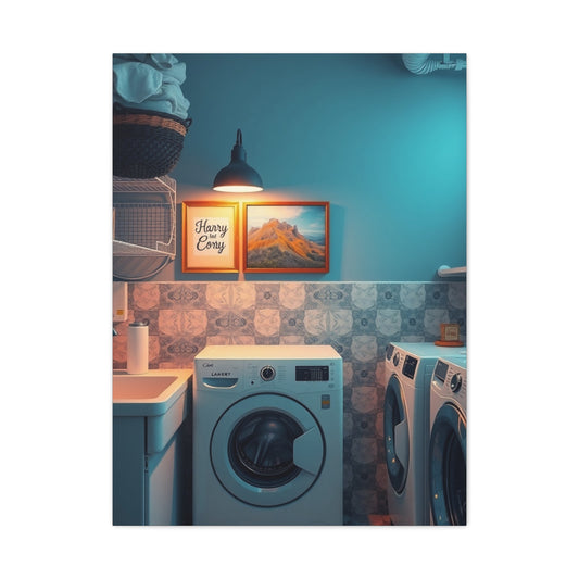 Laundry Room Art Luxury Canvas Wall Art & Canvas Print