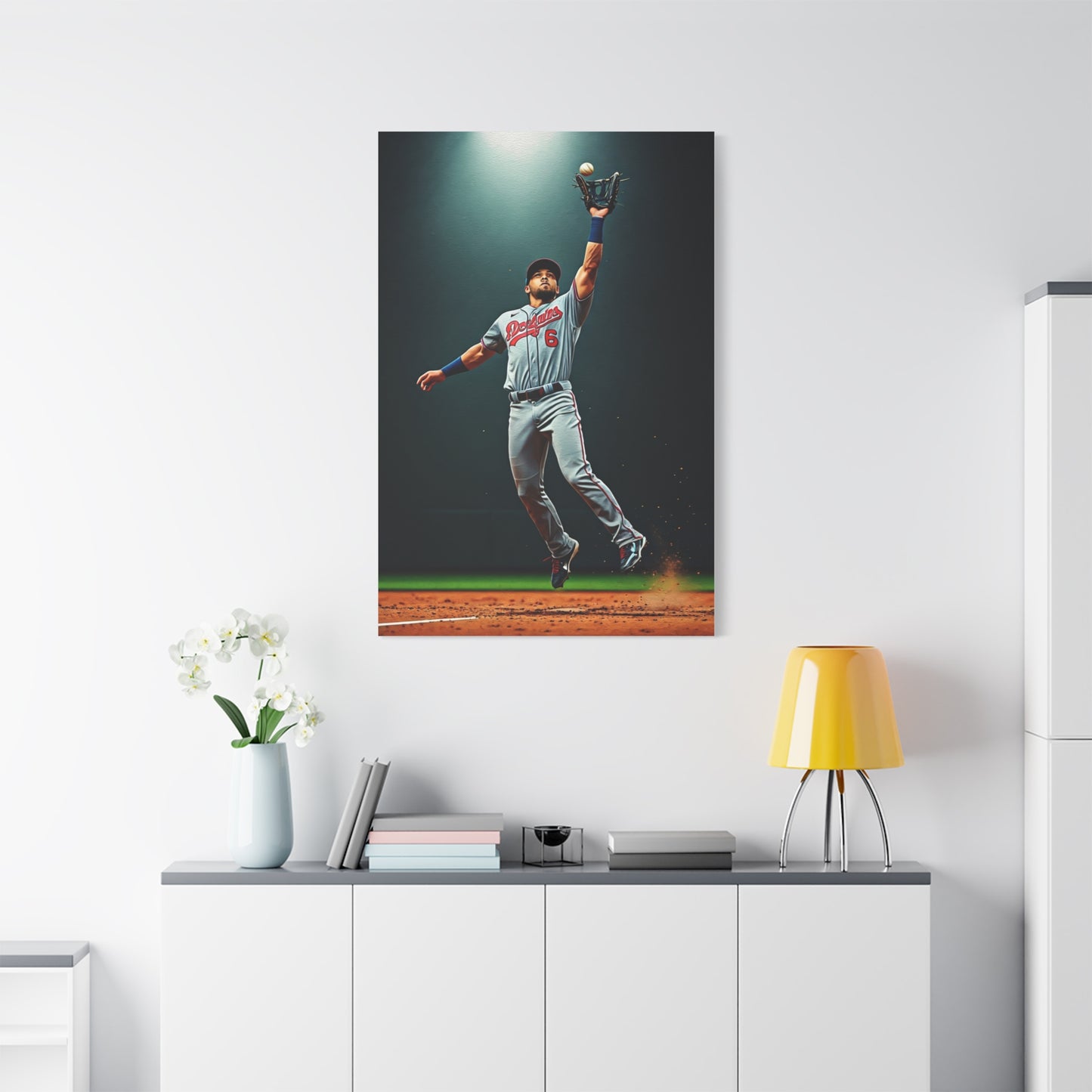 Outfield Catch Spotlight Glory Wall Art & Canvas Prints