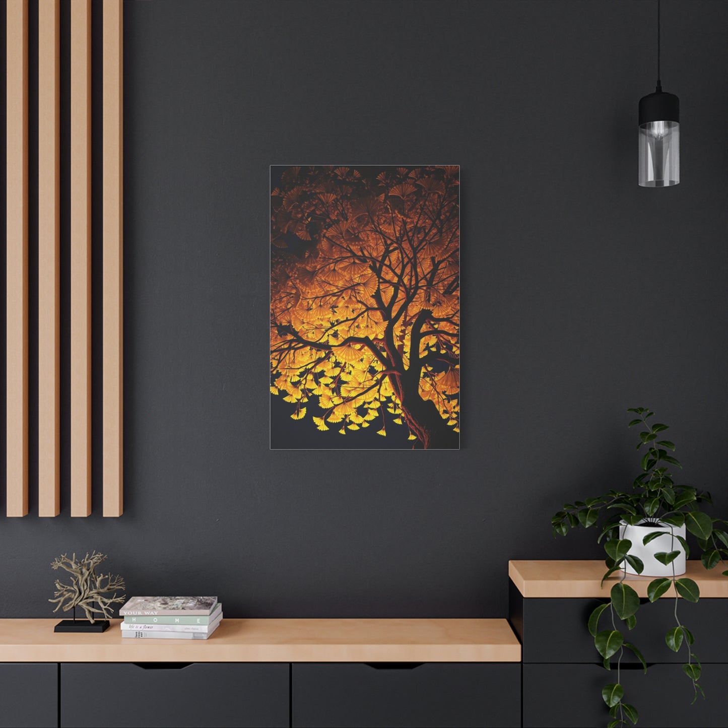 Ginkgo Tree Art Refined Canvas Wall Art & Canvas Print