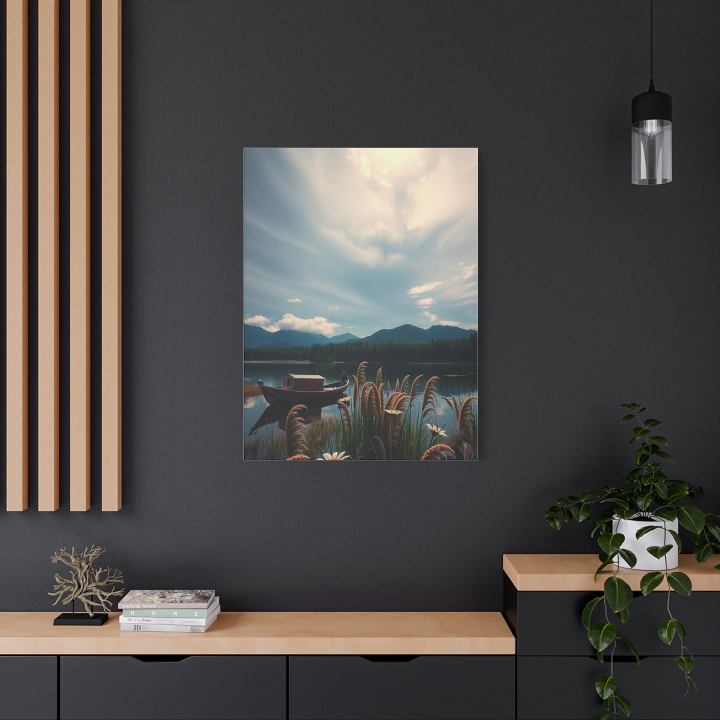 Serenity Reflections Canvas Wall Art & Canvas Print