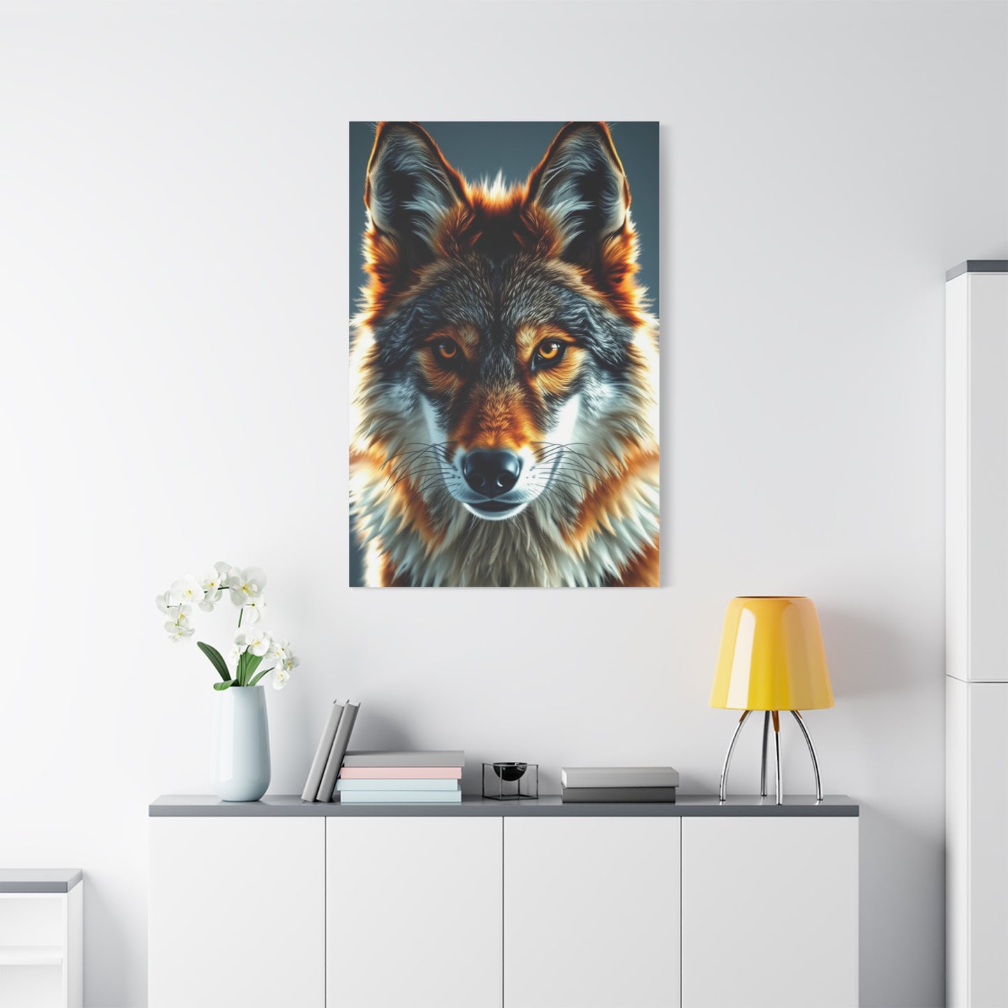 Vision Coyote Art Art Wall Art & Canvas Print