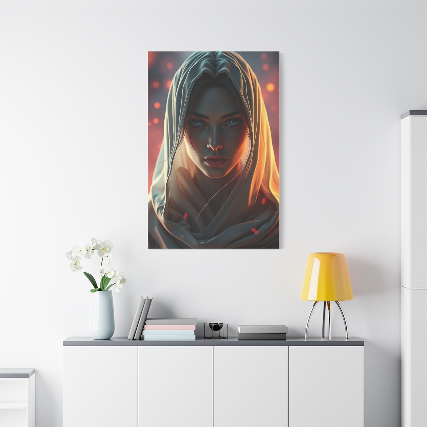 Elegance in Pixels Wall Art & Canvas Print