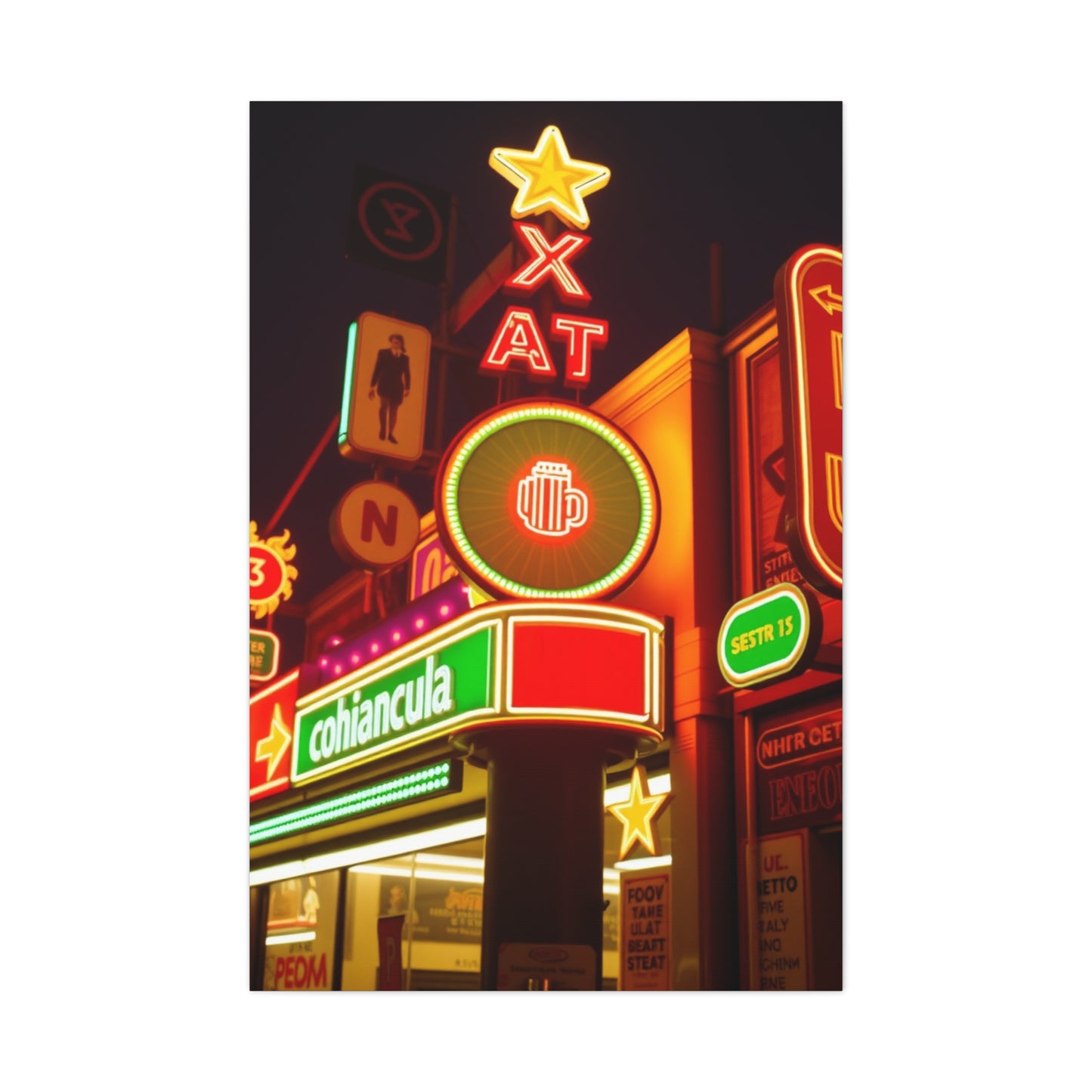 Nostalgic Grandeur Canvas Wall Art & Canvas Print