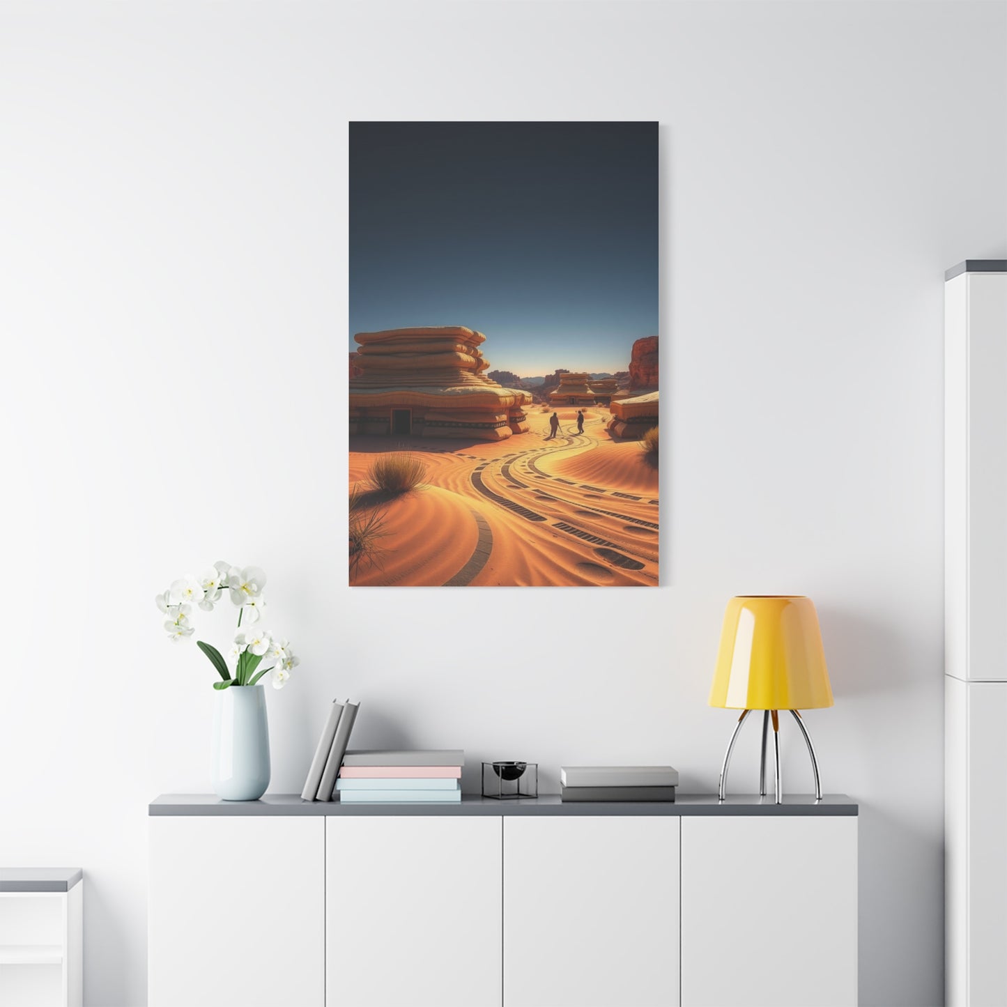Vast Expanse Portrait Wall Art & Canvas Print