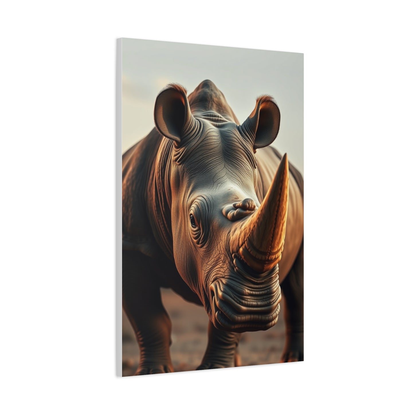 Elite Rhinoceros Art Vision Wall Art & Canvas Print