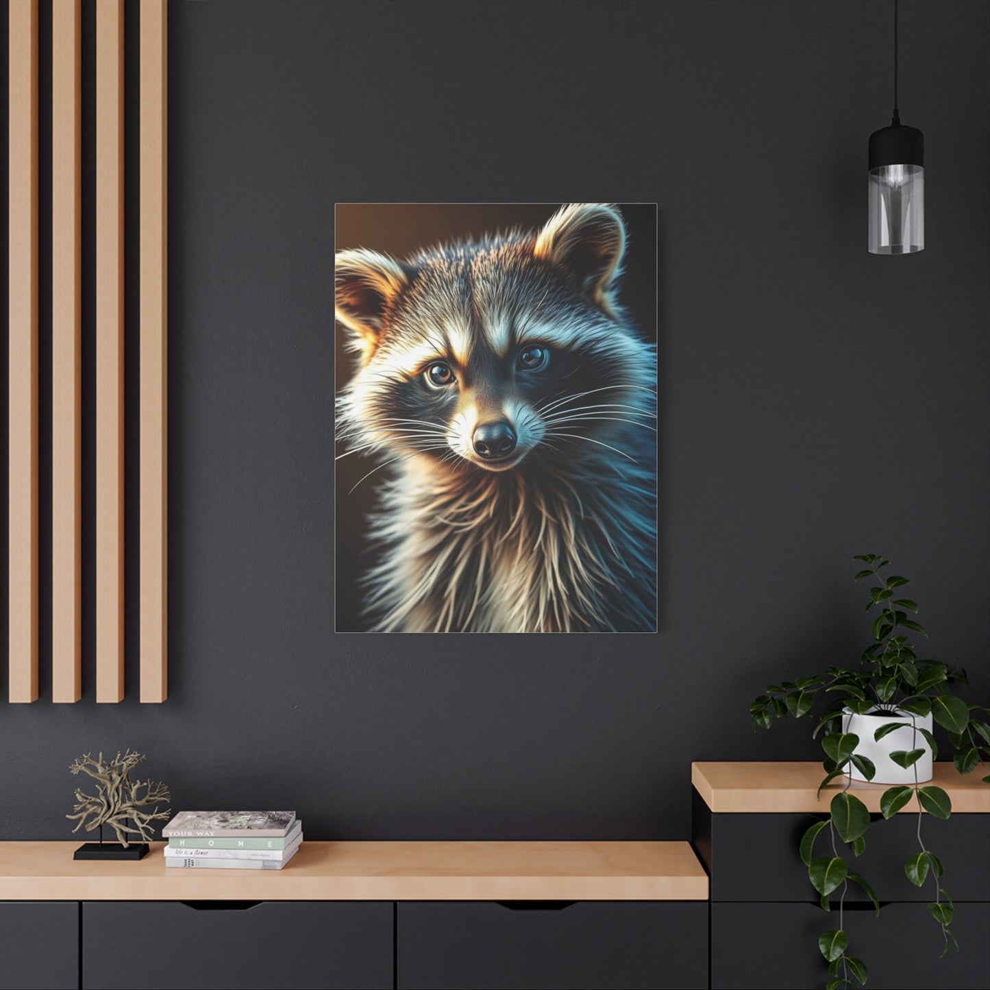 Elite Raccoon Art Vision Wall Art & Canvas Print