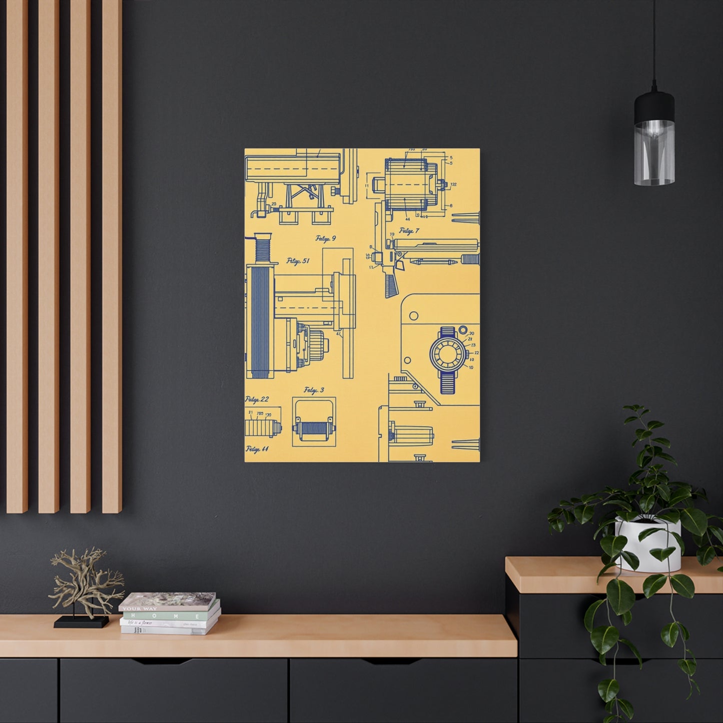 Blueprint & Patent Sketches Art Supreme Gallery Wall Art & Canvas Print