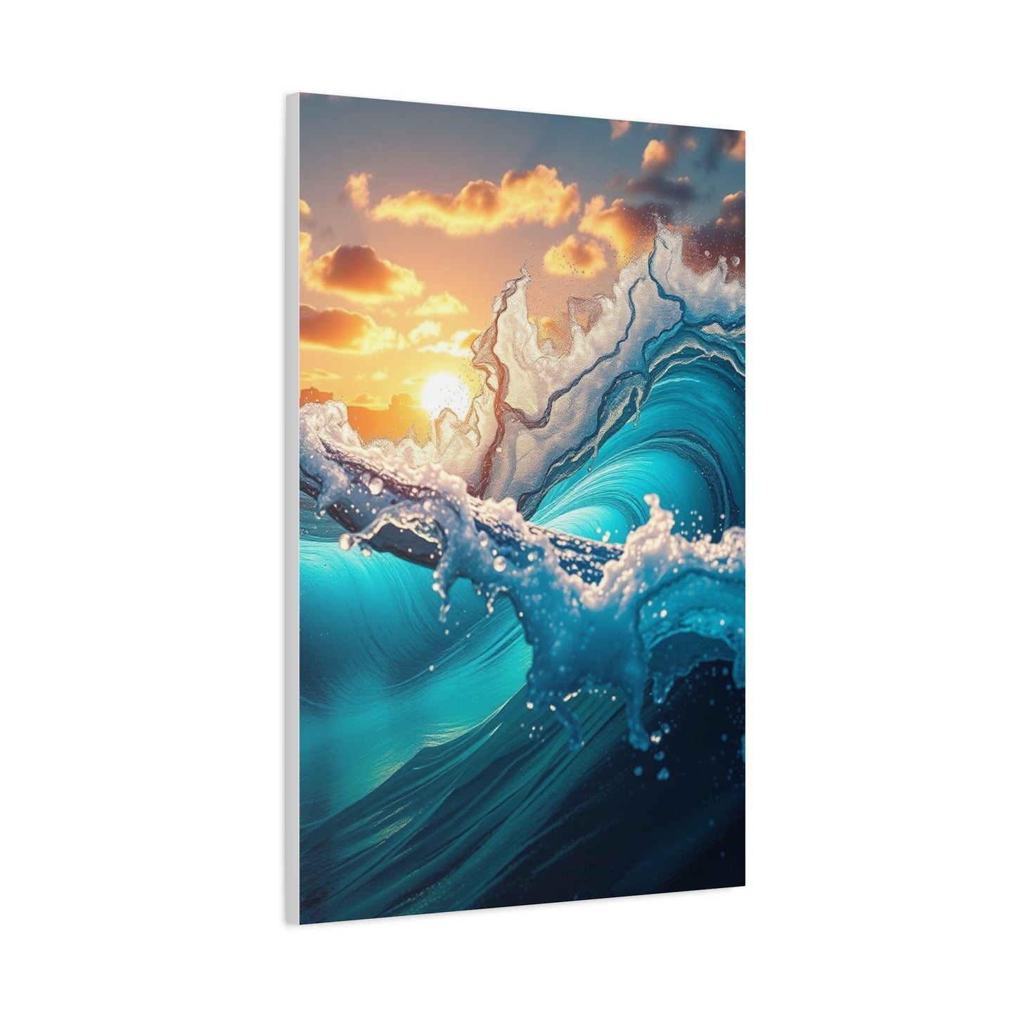 Tidal Elegance Artistry Wall Art & Canvas Print