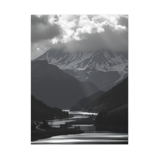 Collection Black & White Scenic Landscapes Art Art Wall Art & Canvas Print
