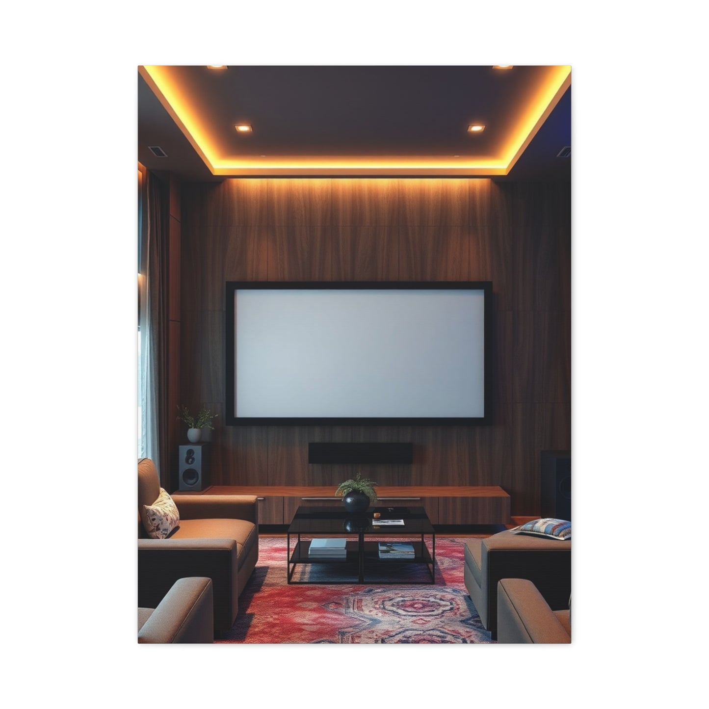Cinematic Elegance Canvas Wall Art & Canvas Print