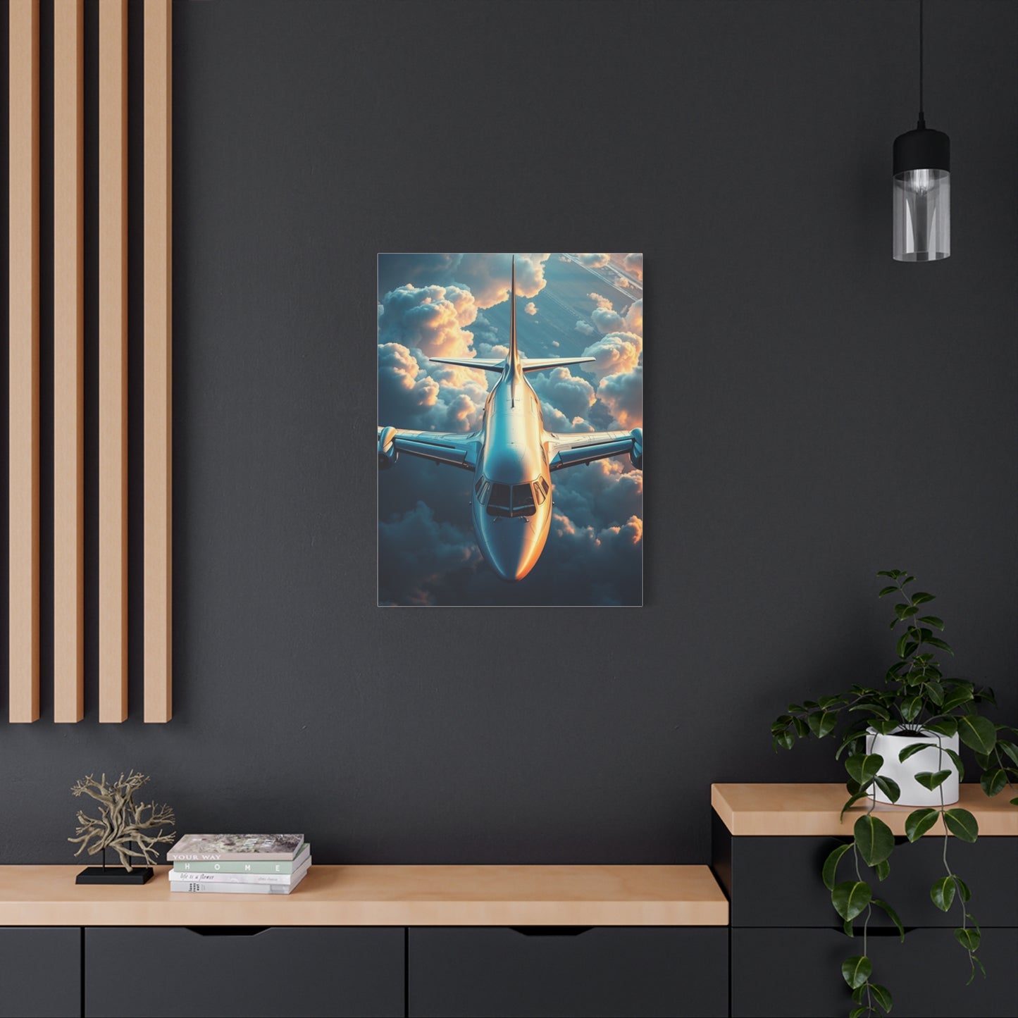 Masterpiece Airplane Art Vision Wall Art & Canvas Print