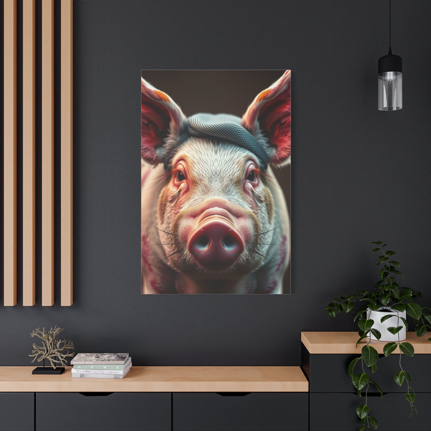 Elite Pig Art Vision Wall Art & Canvas Print