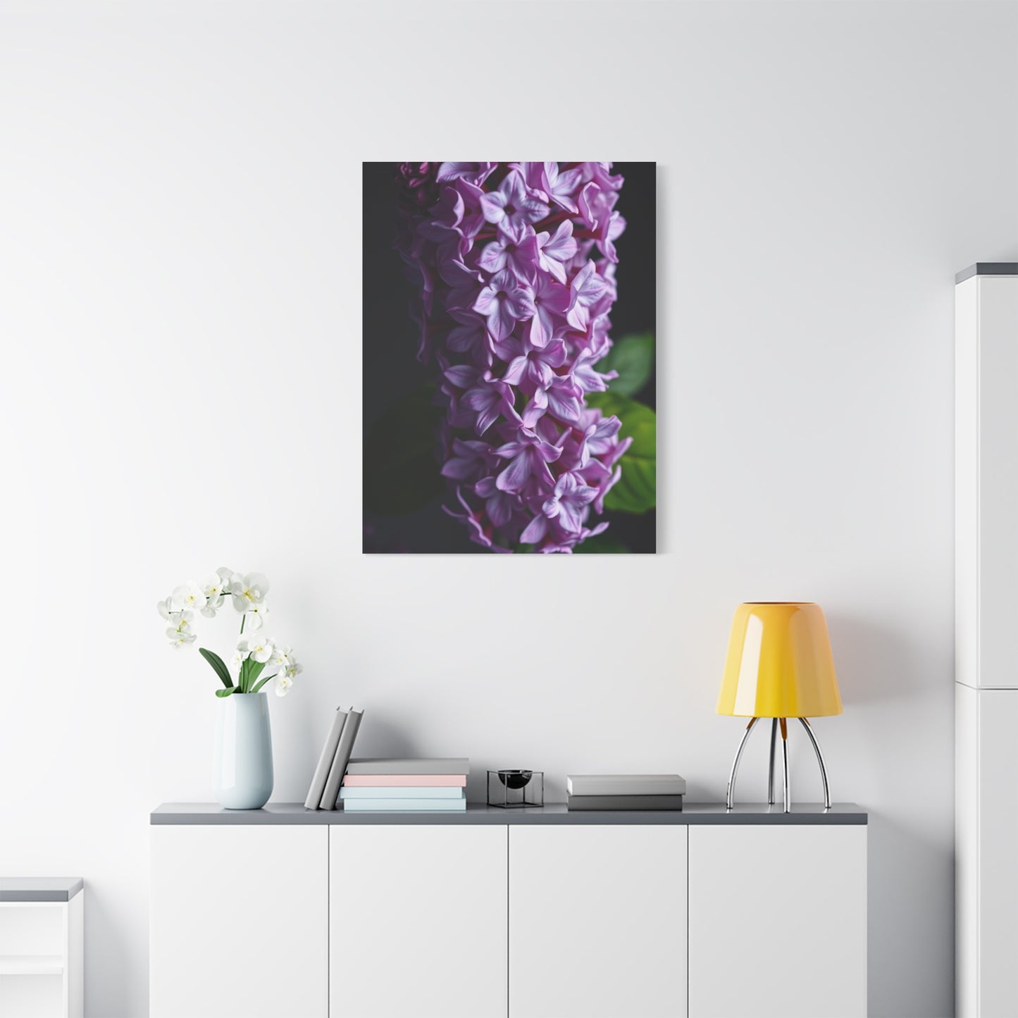 Lilac Flower Art Luxury Canvas Wall Art & Canvas Print