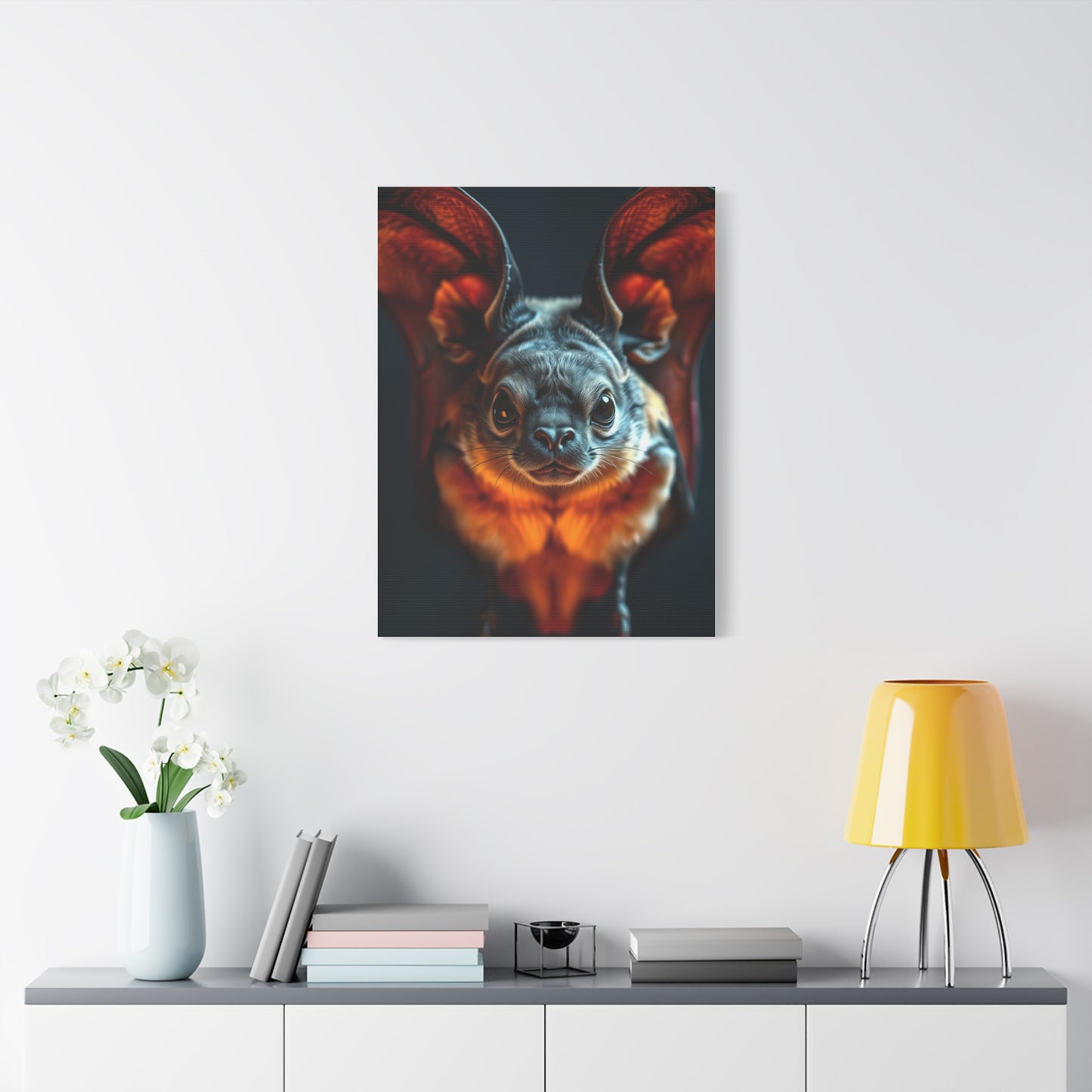 Bat Art Refined Canvas Wall Art & Canvas Print
