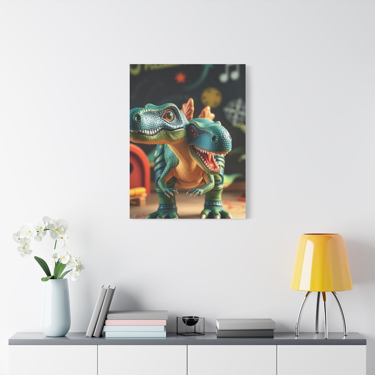 Vision Kid’s Dinosaur Art Art Wall Art & Canvas Print